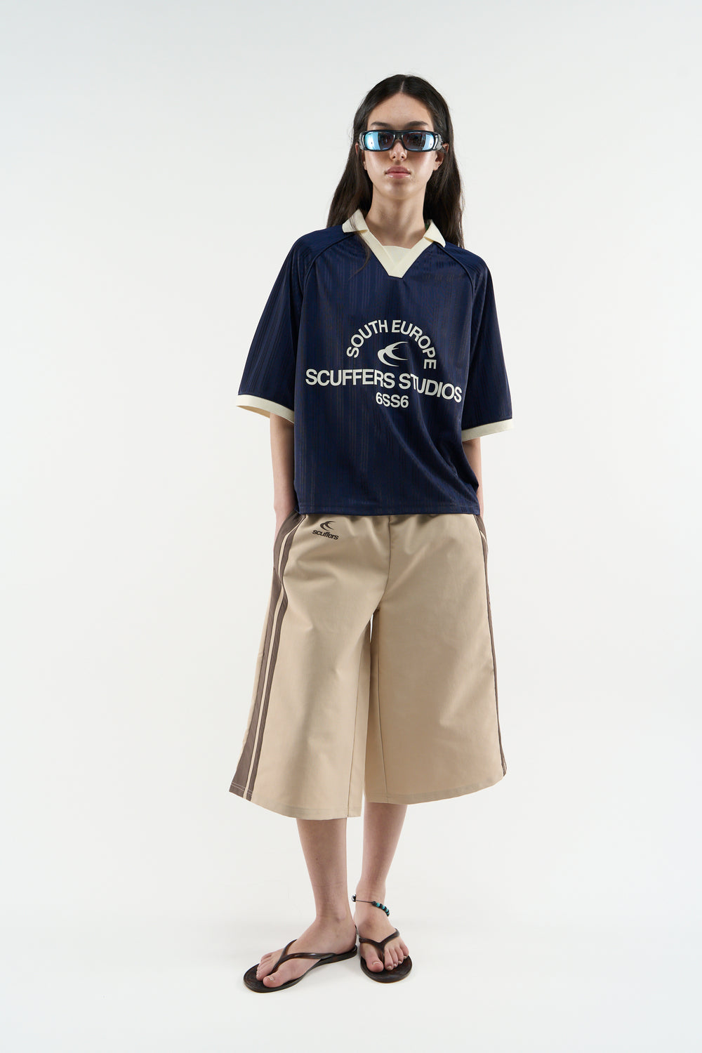 Rising Navy Football T-Shirt