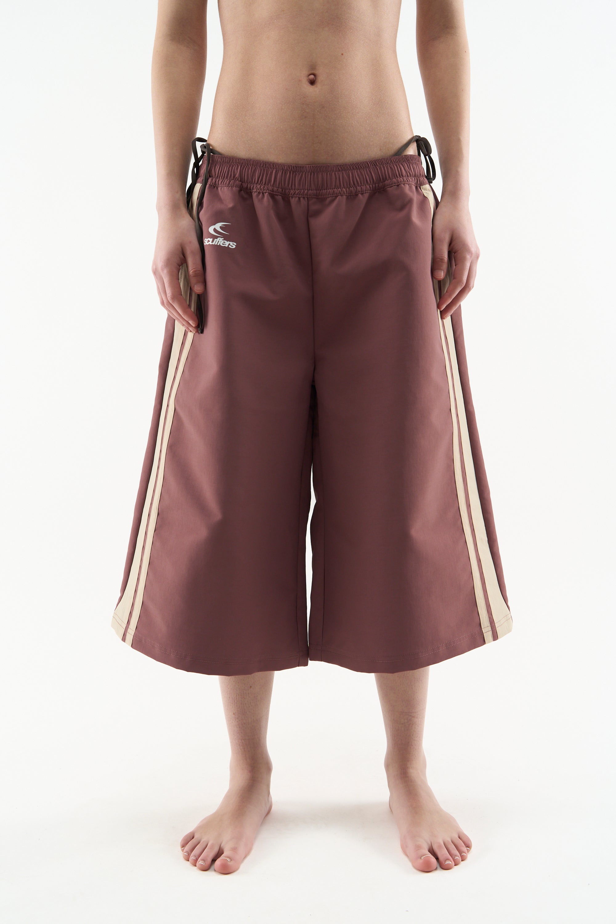 Tech Burgundy Jorts