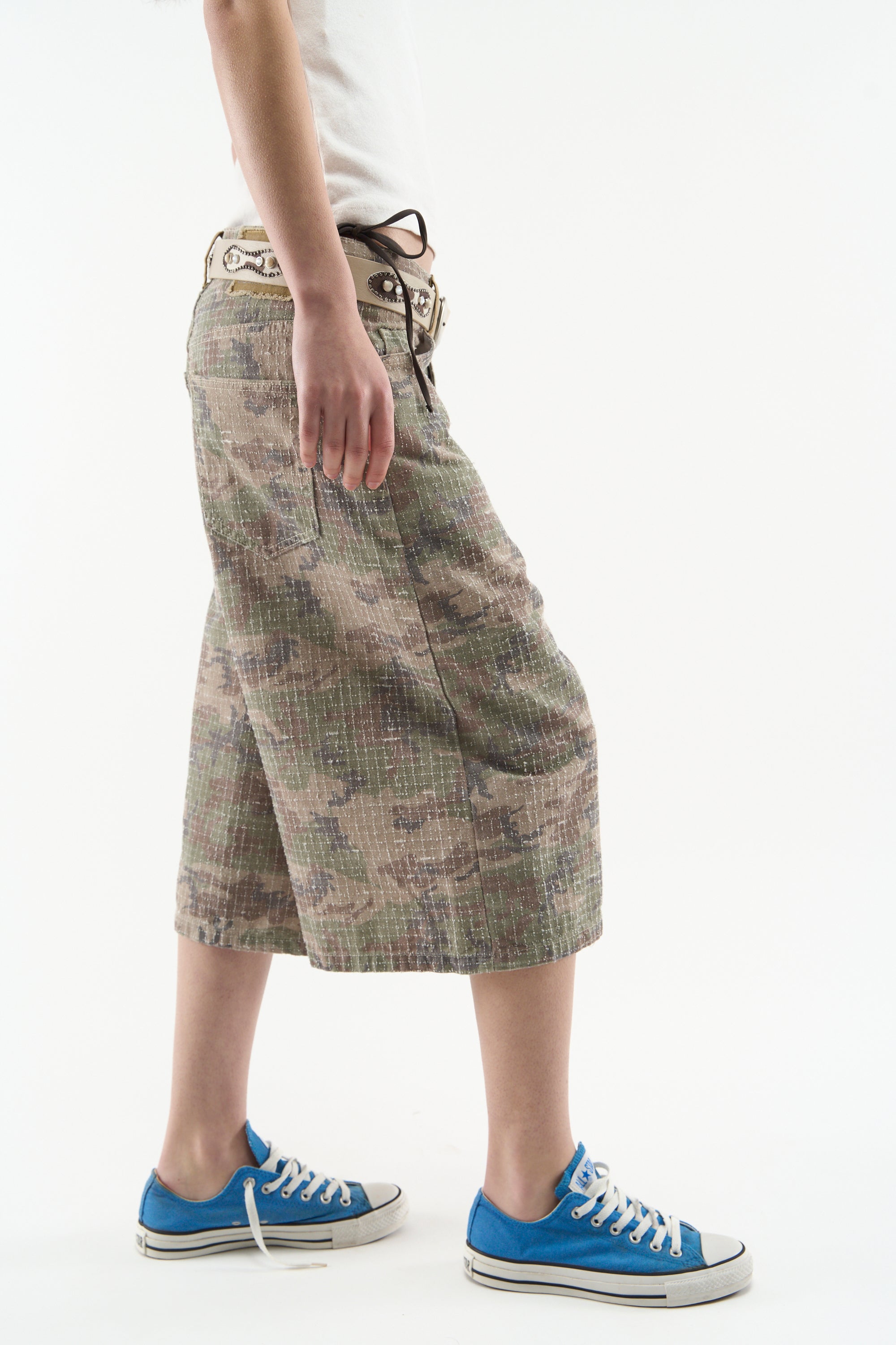 Ribstop Camo Jorts