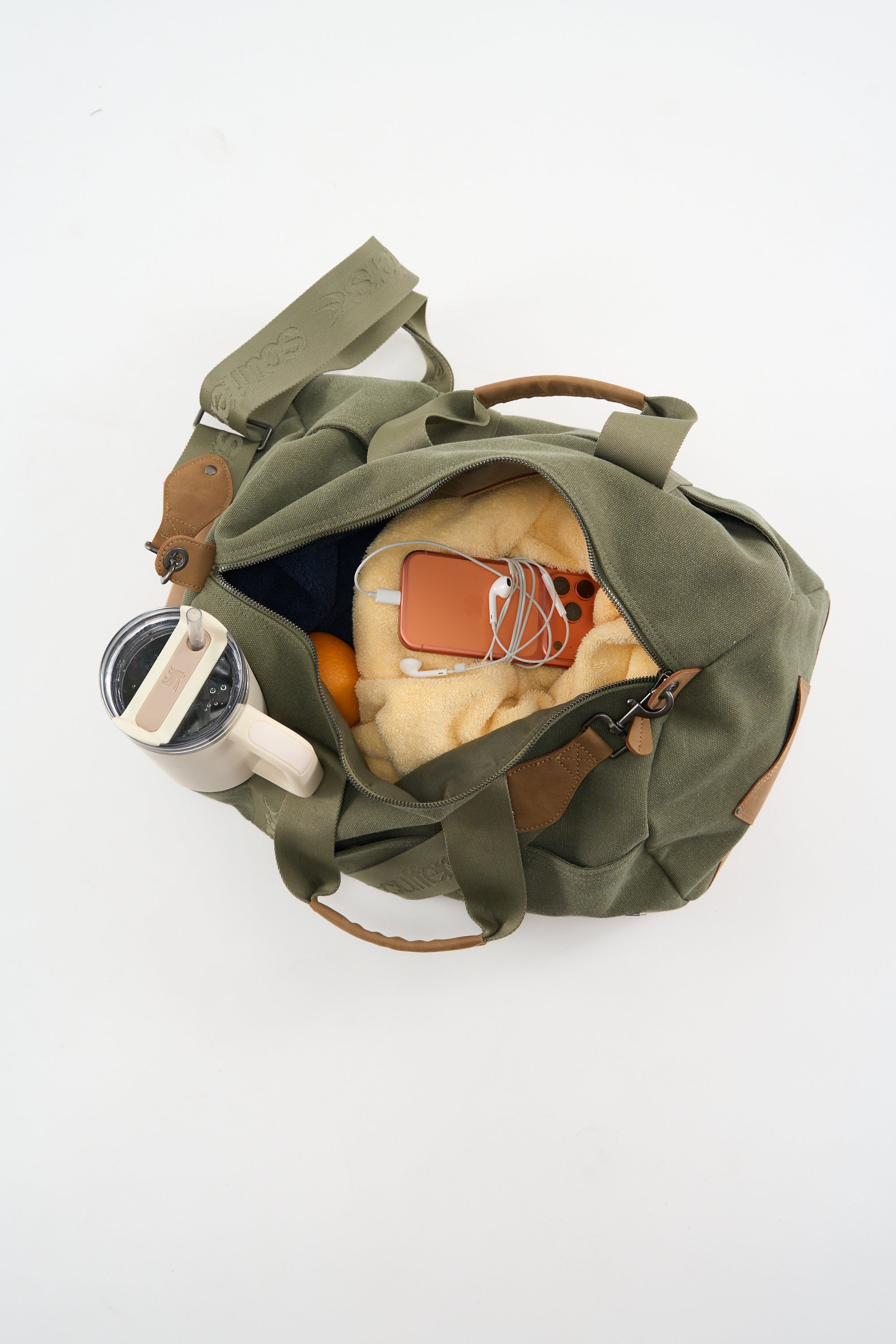 Canvas Green Duffle Bag – Scuffers