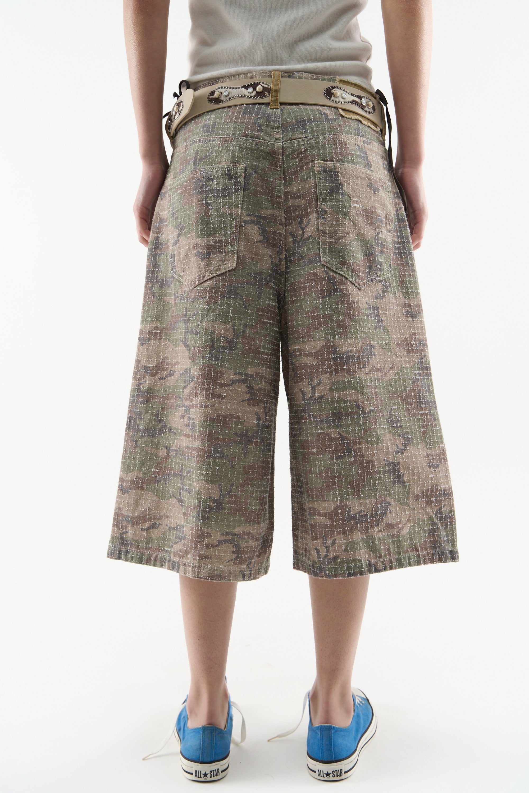 Ribstop Camo Jorts