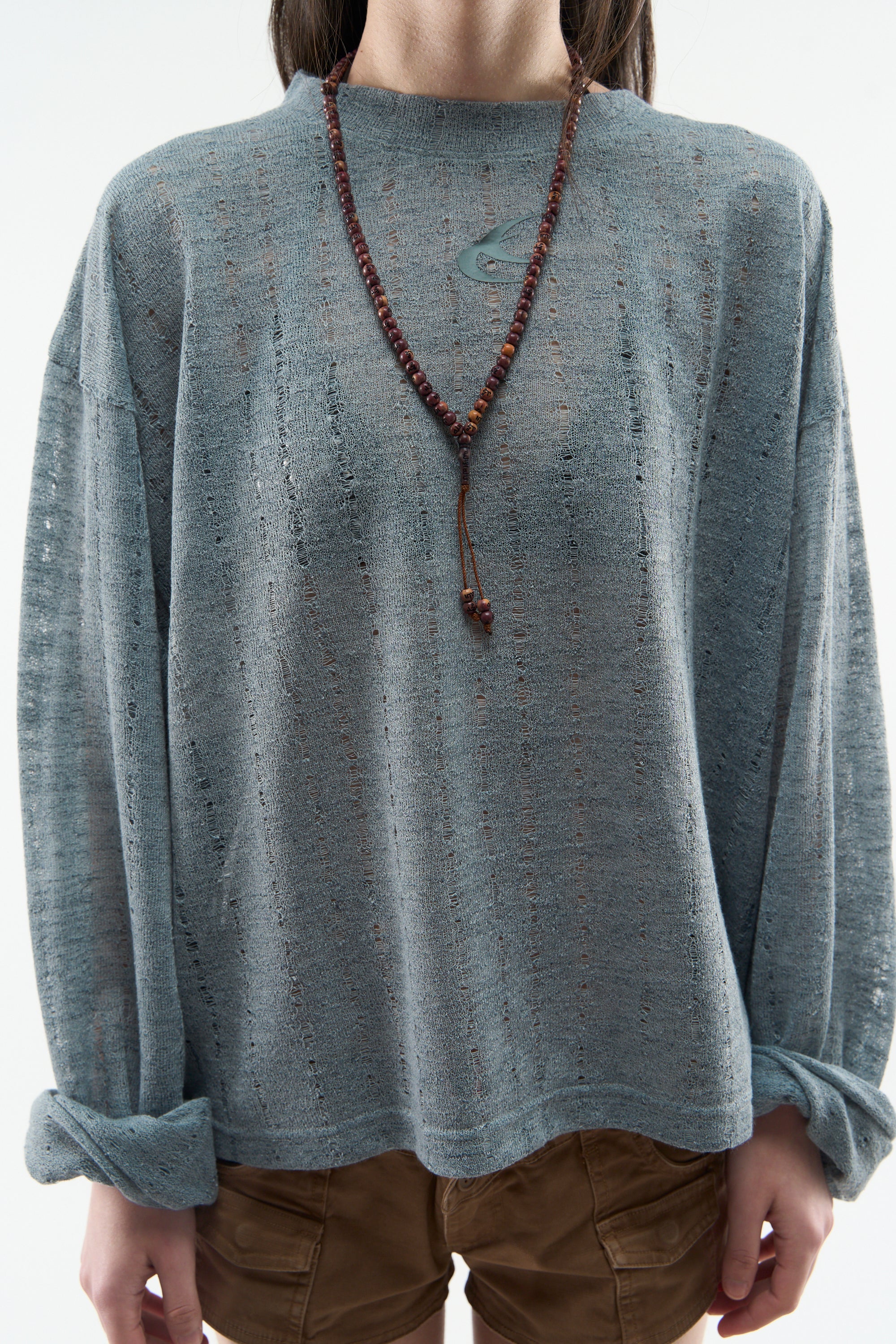 Abar Blue Knit Longsleeve