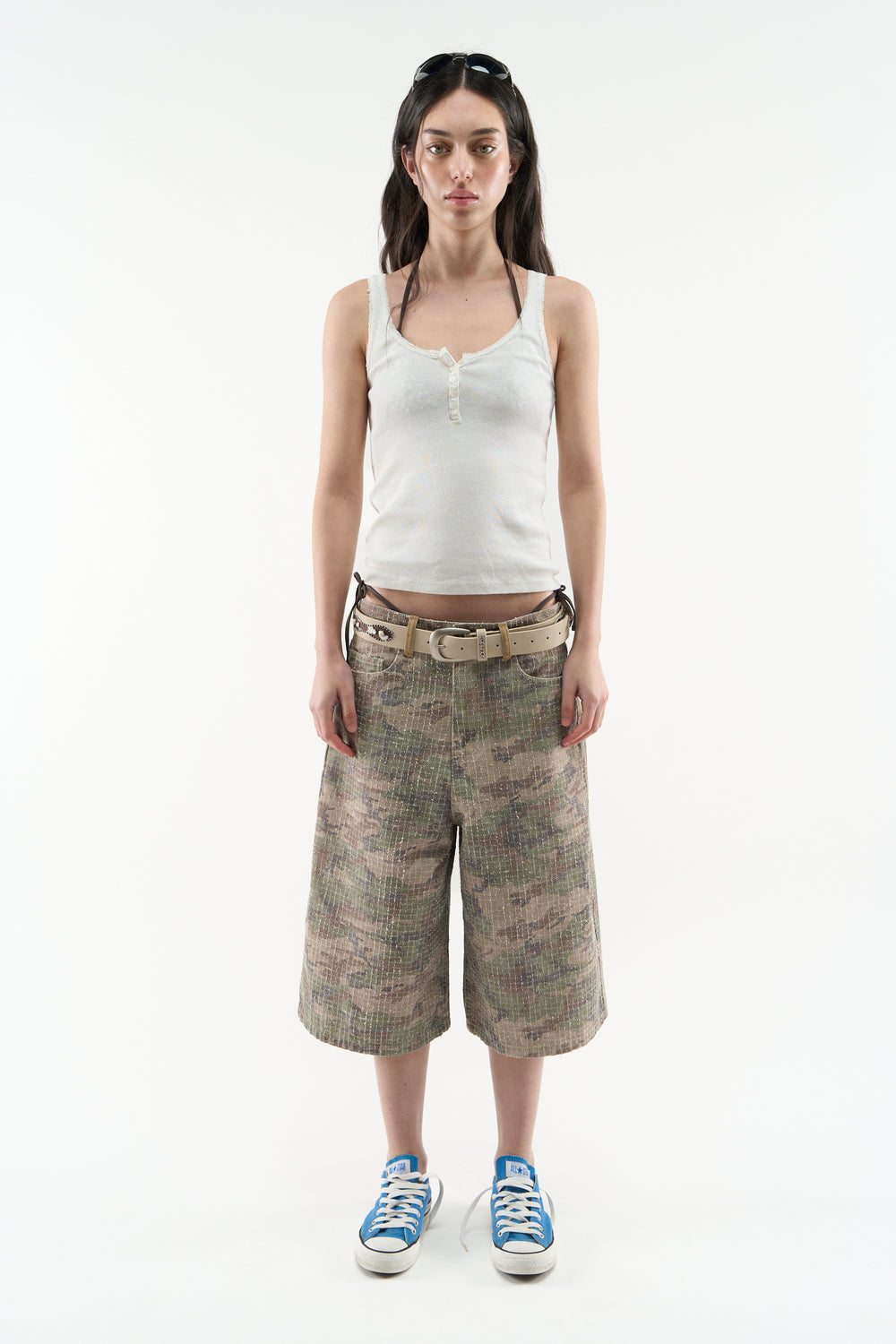 Ribstop Camo Jorts