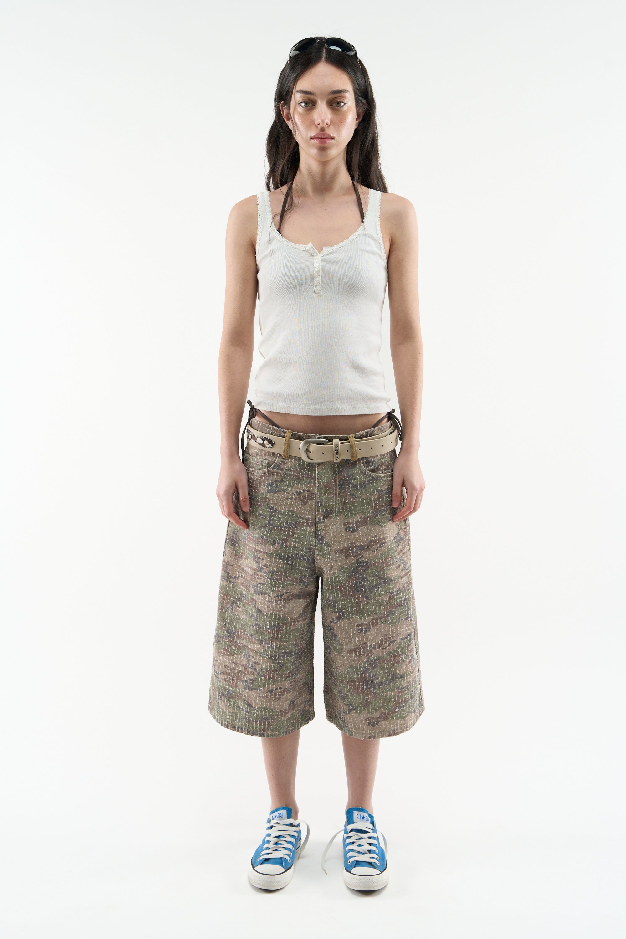 Ribstop Camo Jorts