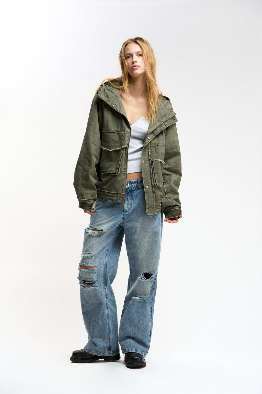 Artisan Green Windbreaker