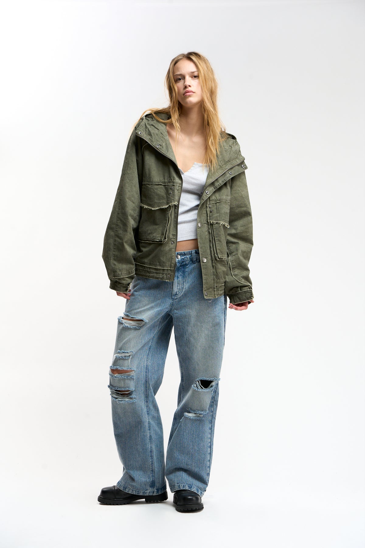 Artisan Green Windbreaker
