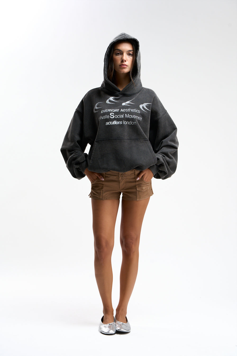 Fourfive Black Hoodie