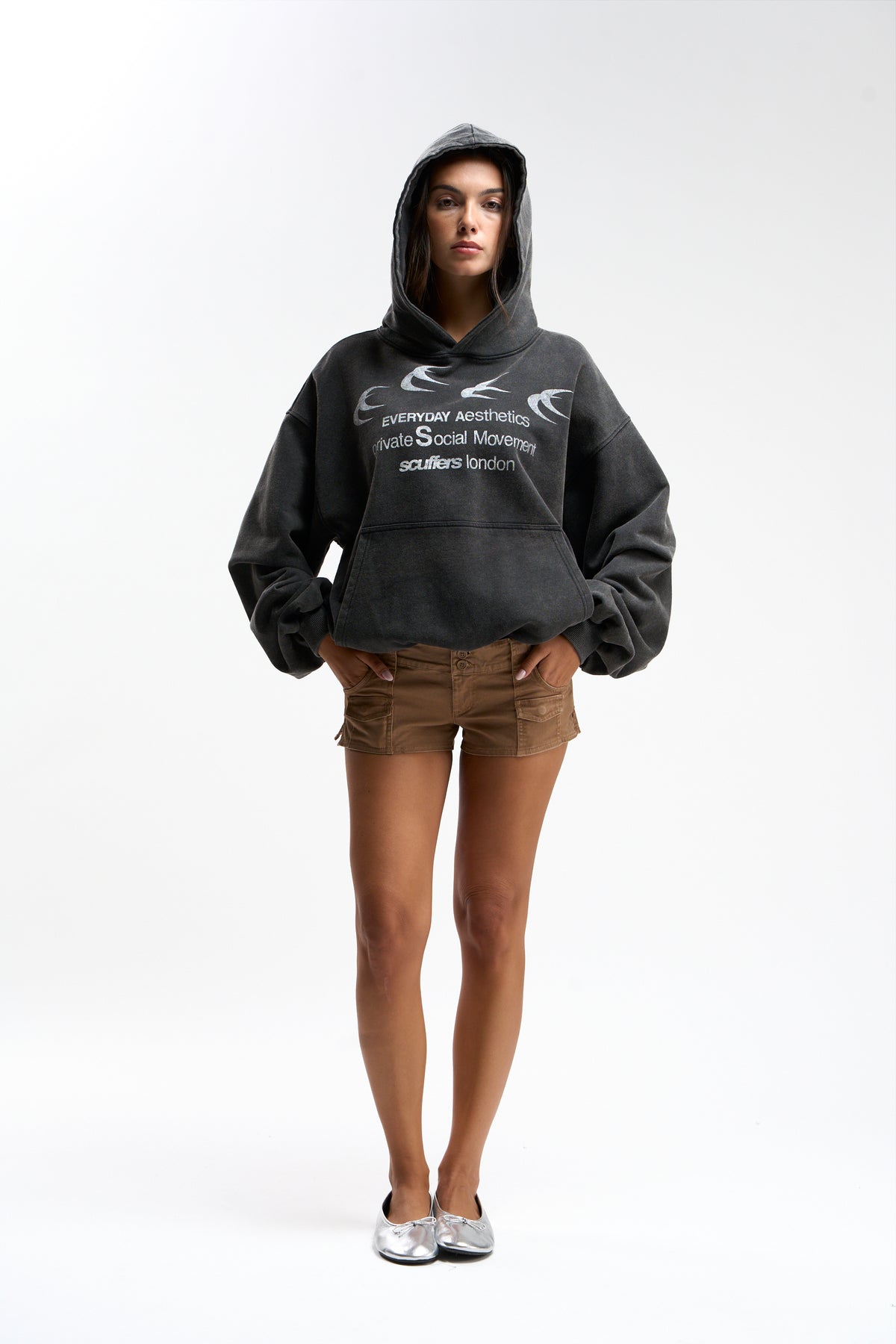 Fourfive Black Hoodie