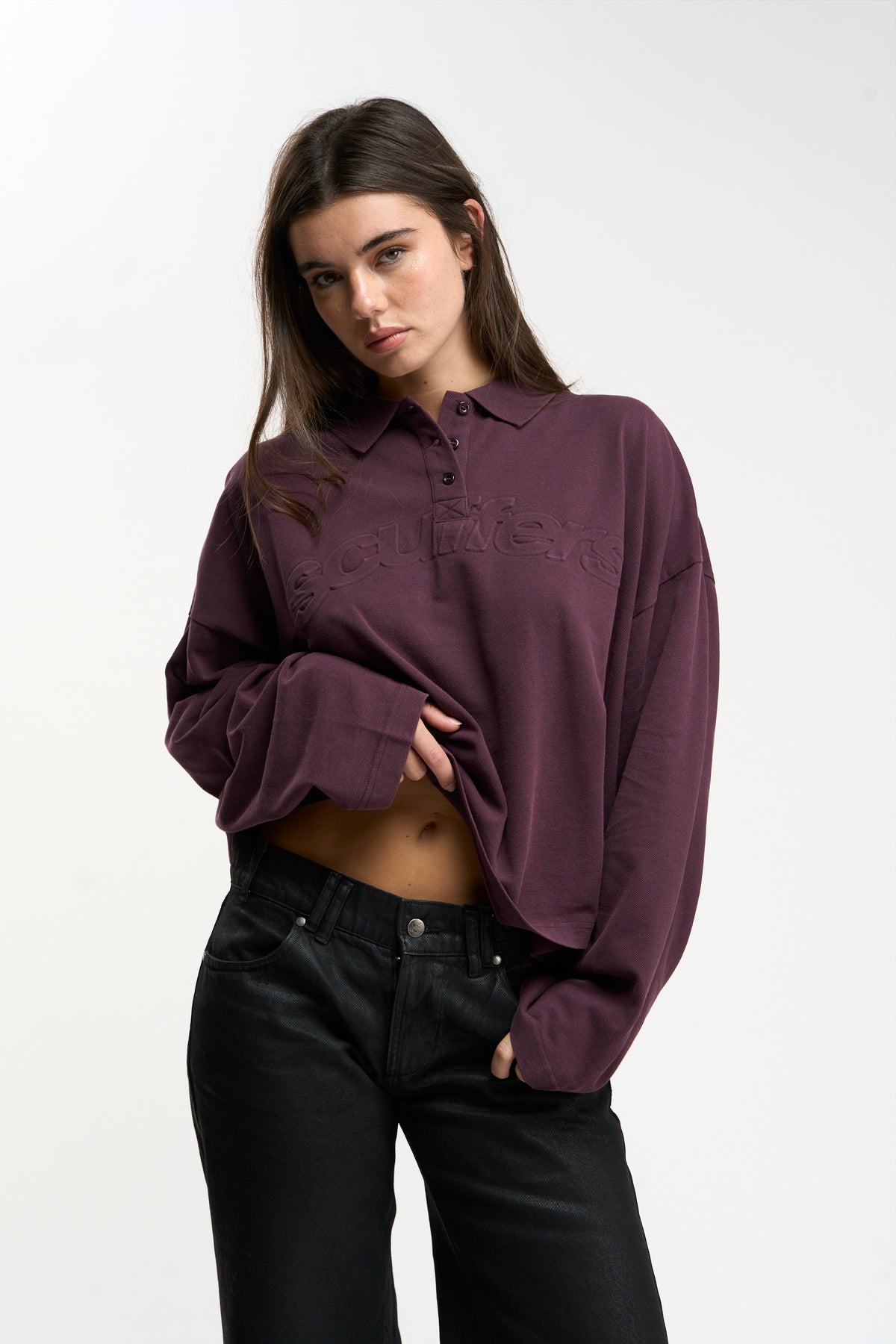 Casona Burgundy Polo
