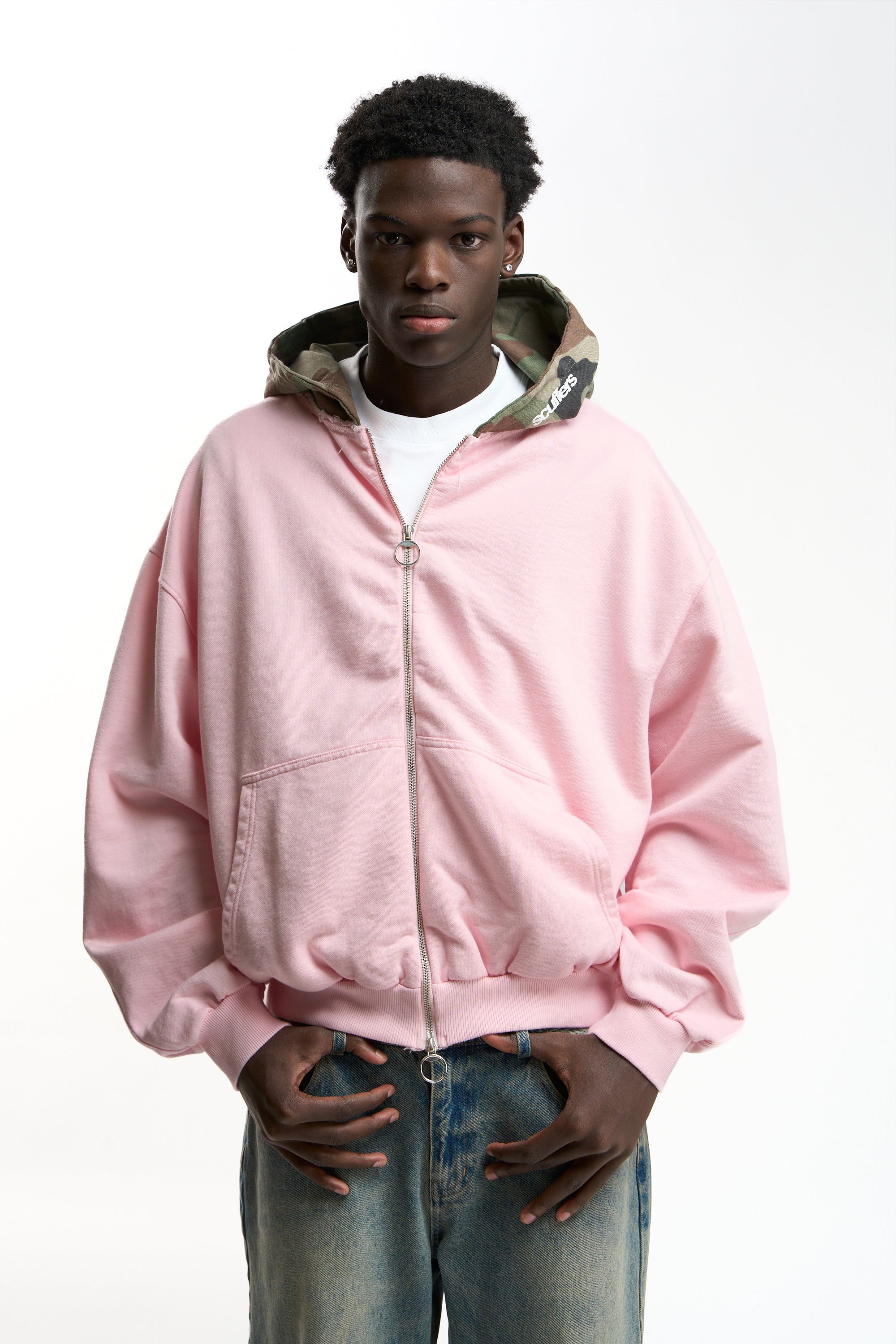 Mask Pink Zipper