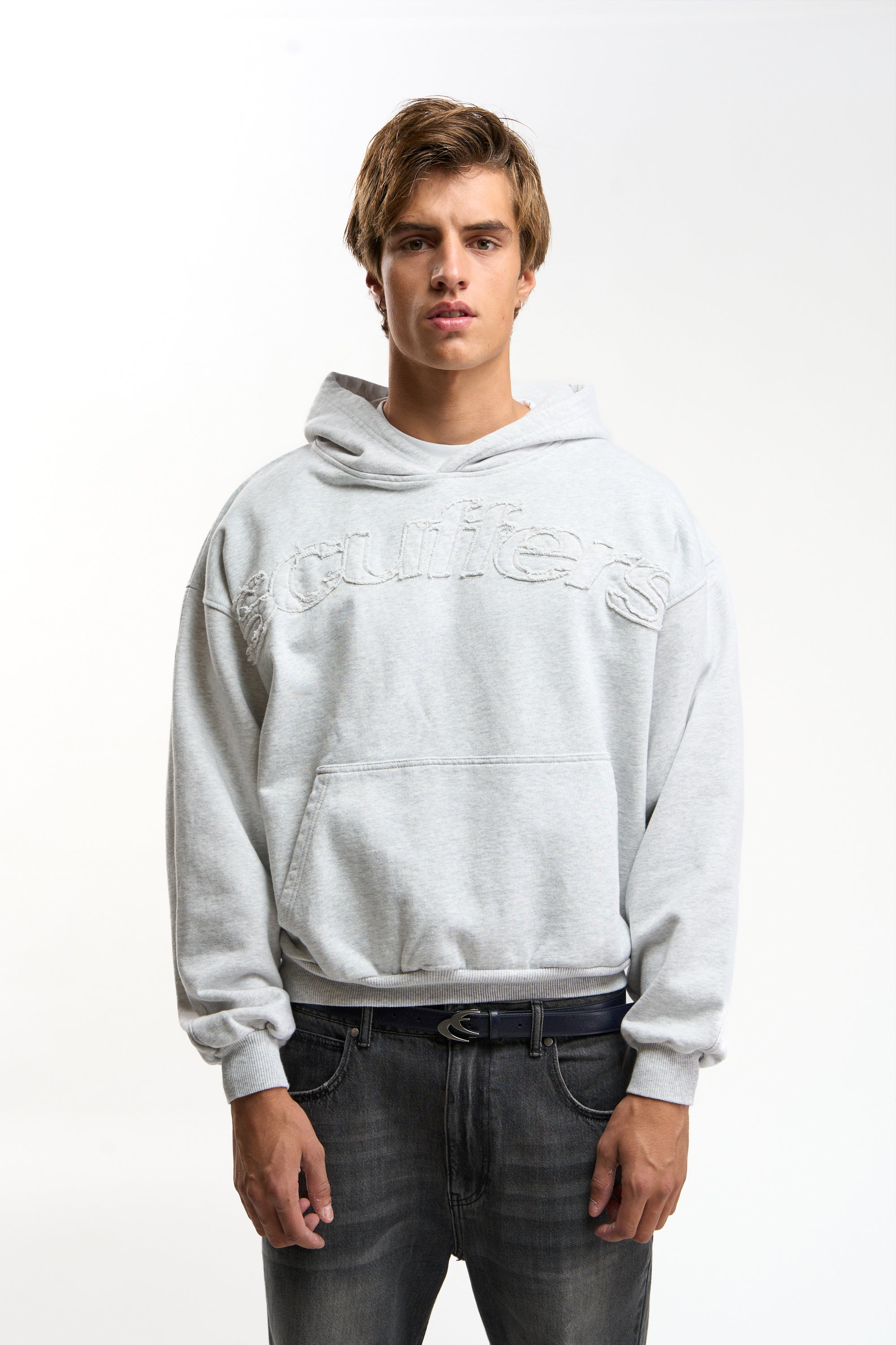 Raw Light Grey Hoodie