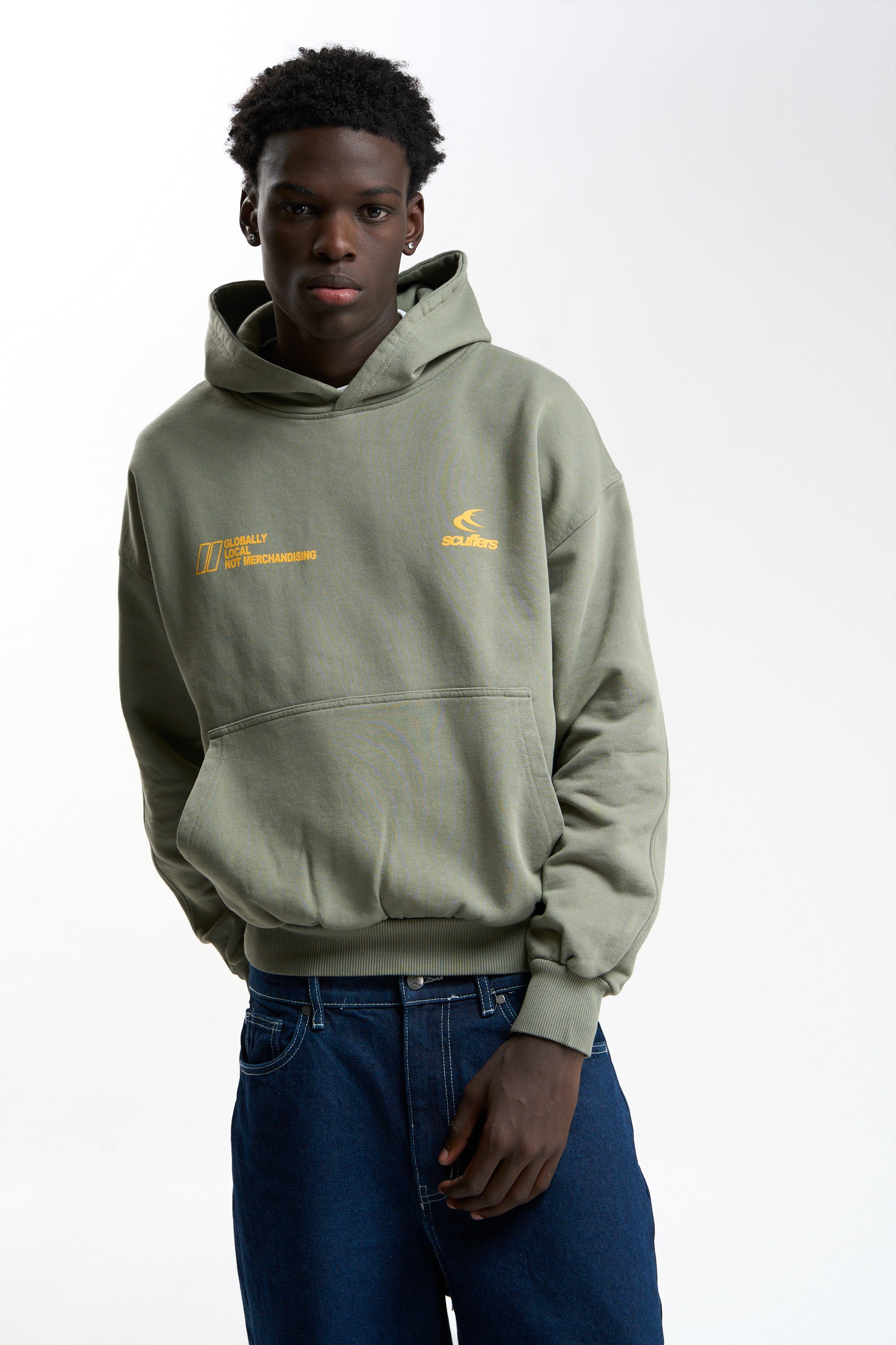 Globally Green Hoodie - Oversized Hoodie | Scuffers