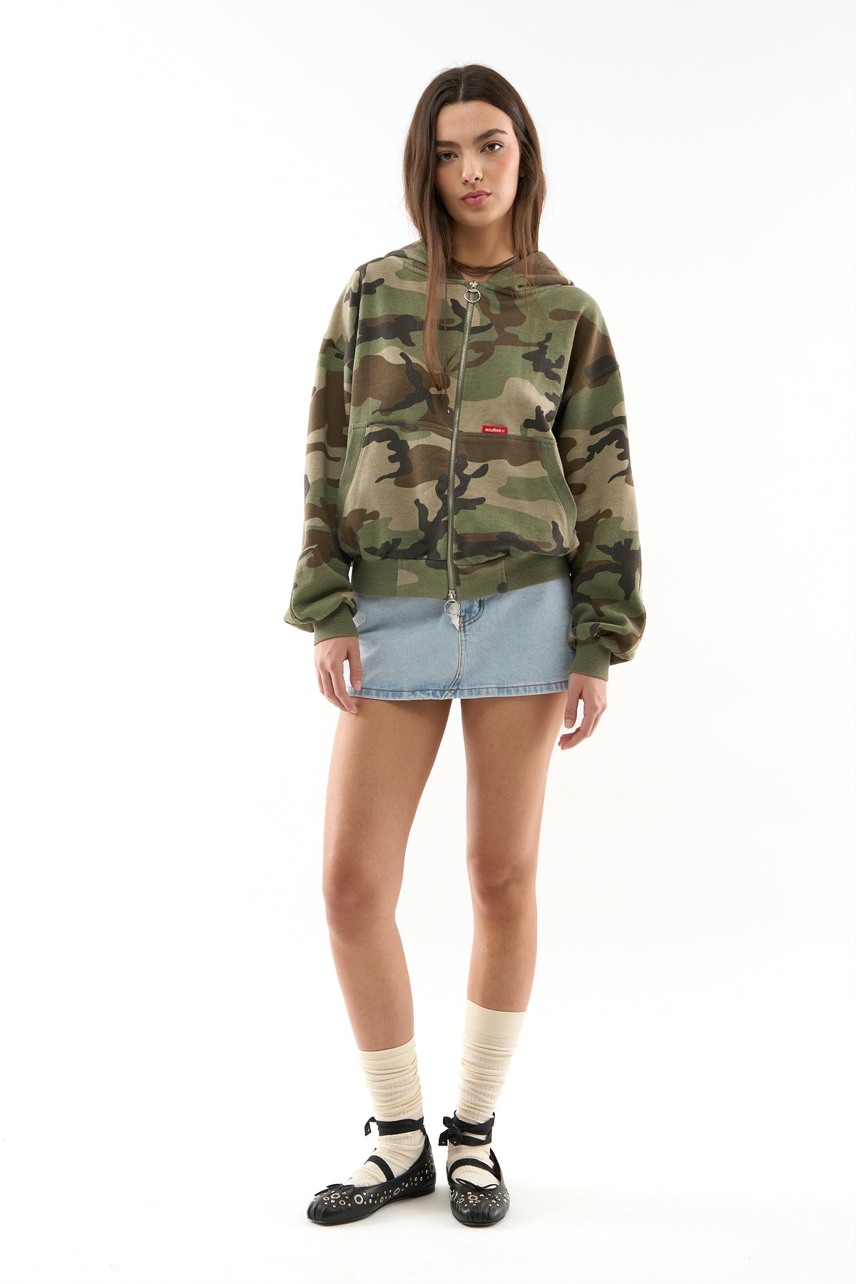 SCFF Camo Zipper