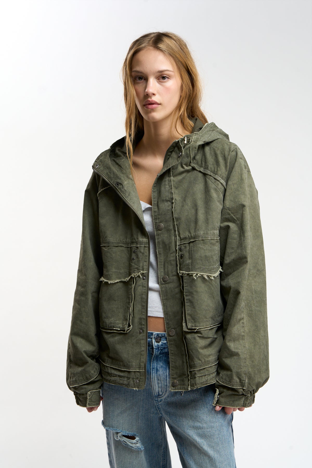 Artisan Green Windbreaker