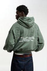 Worldwide Green Hoodie
