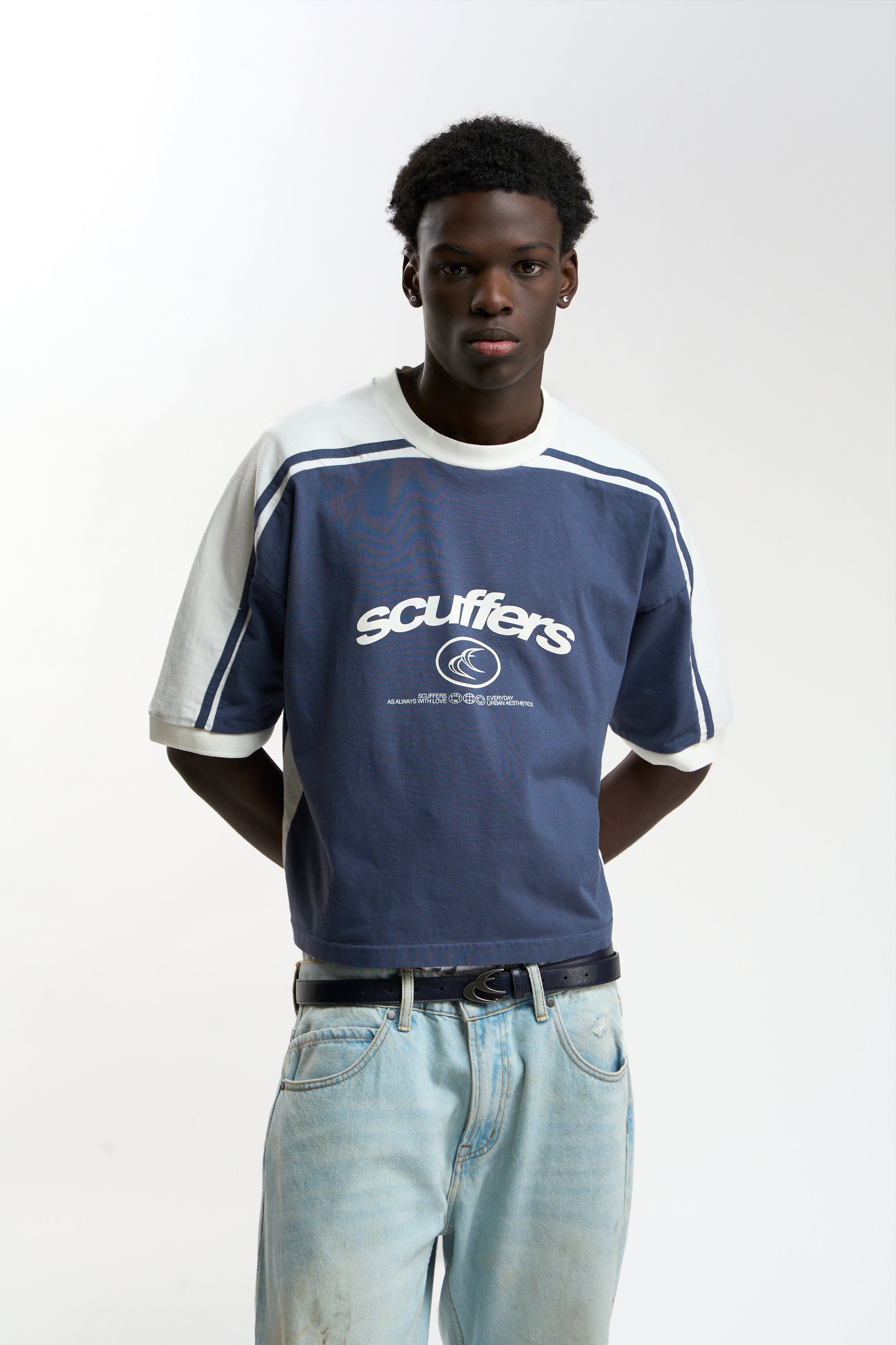 Effortless Navy T-Shirt