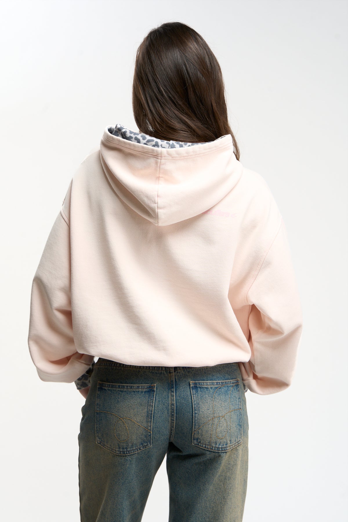 Leo Light Pink Hoodie
