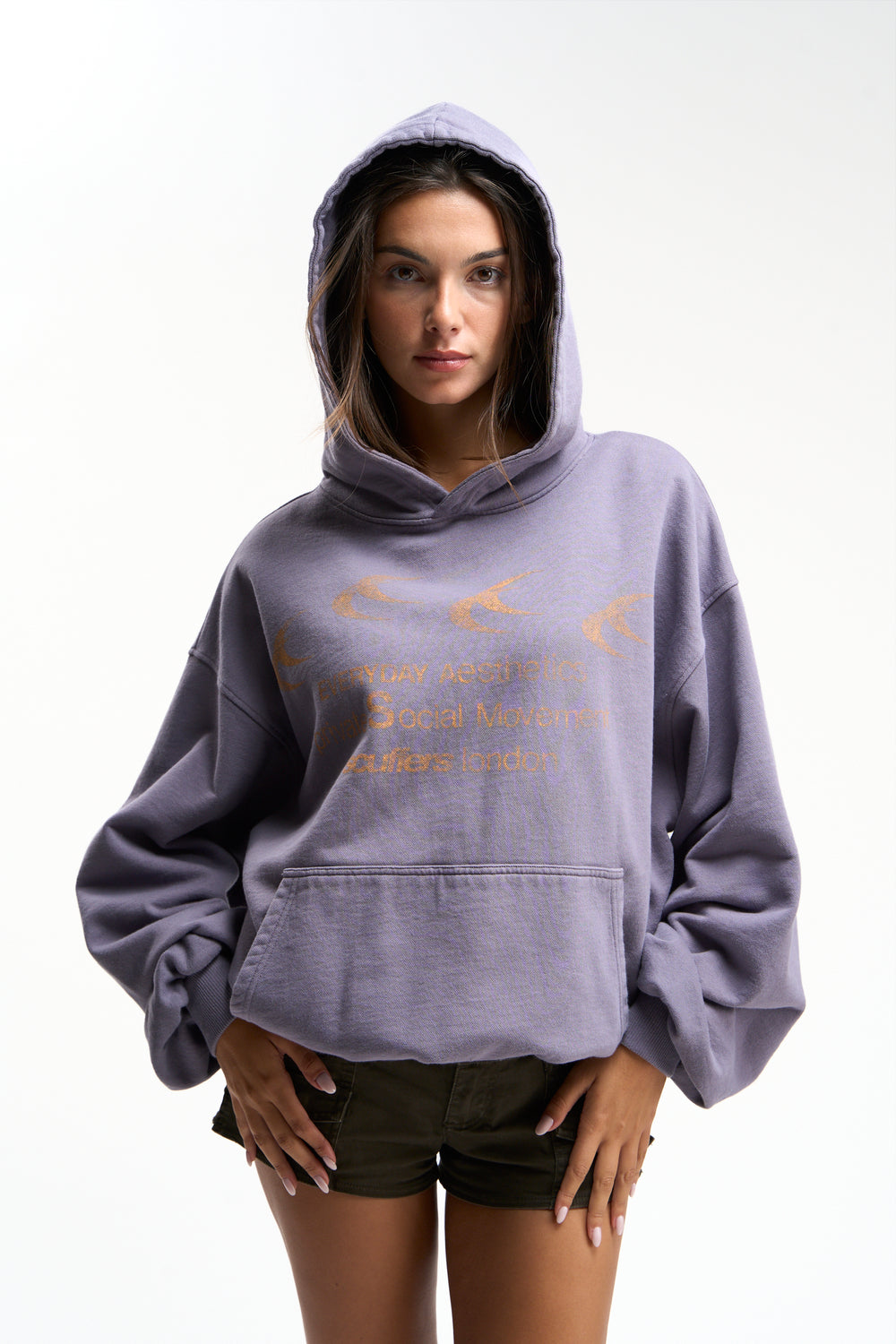 Fourfive Purple Hoodie