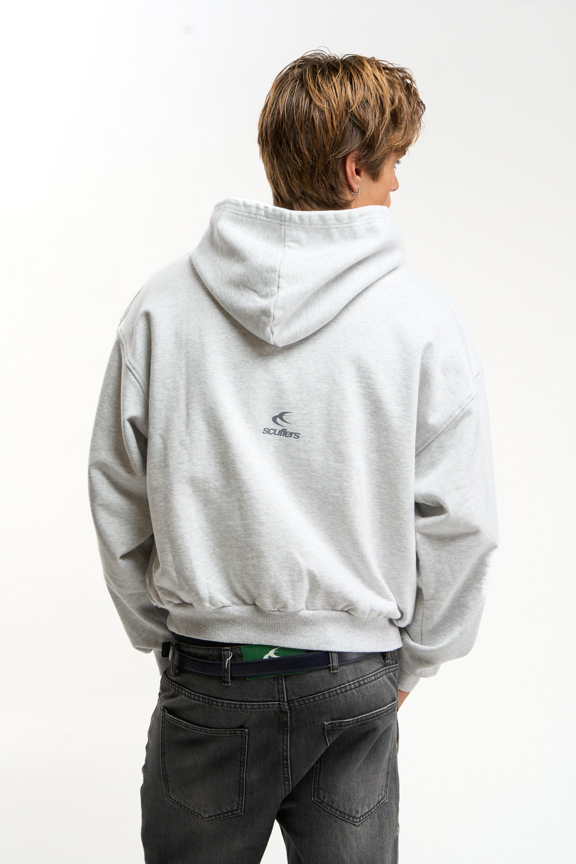Raw Light Grey Hoodie