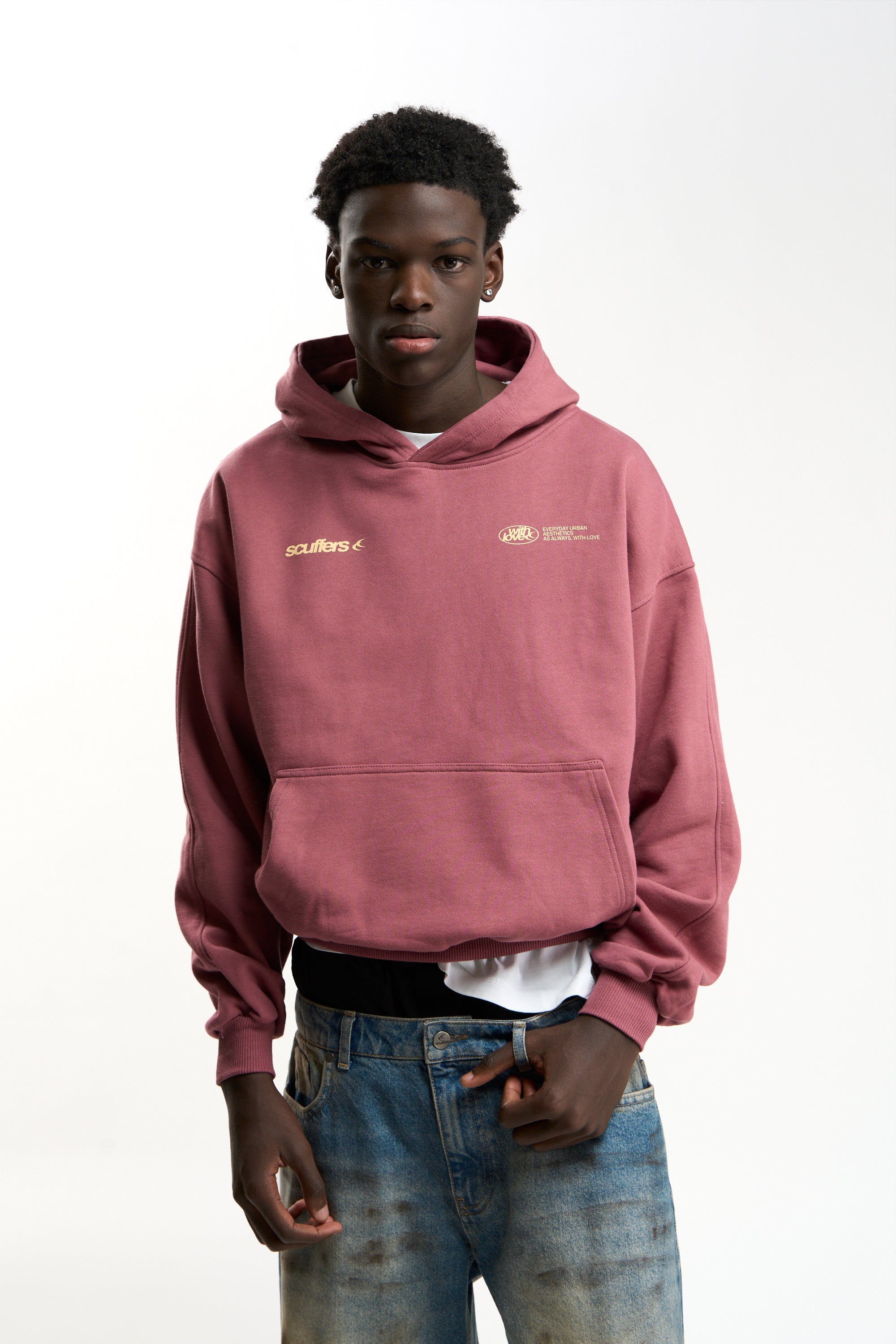 Sign Burgundy Hoodie