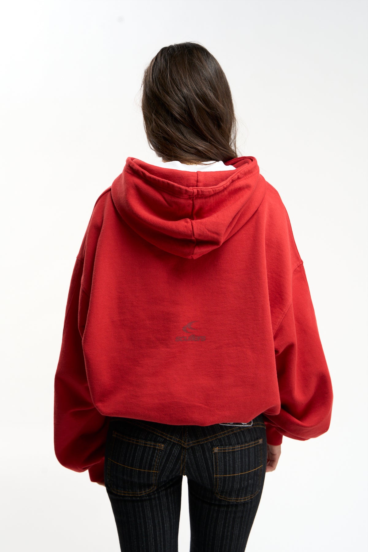 Raw Red Hoodie