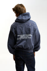 Worldwide Blue Hoodie