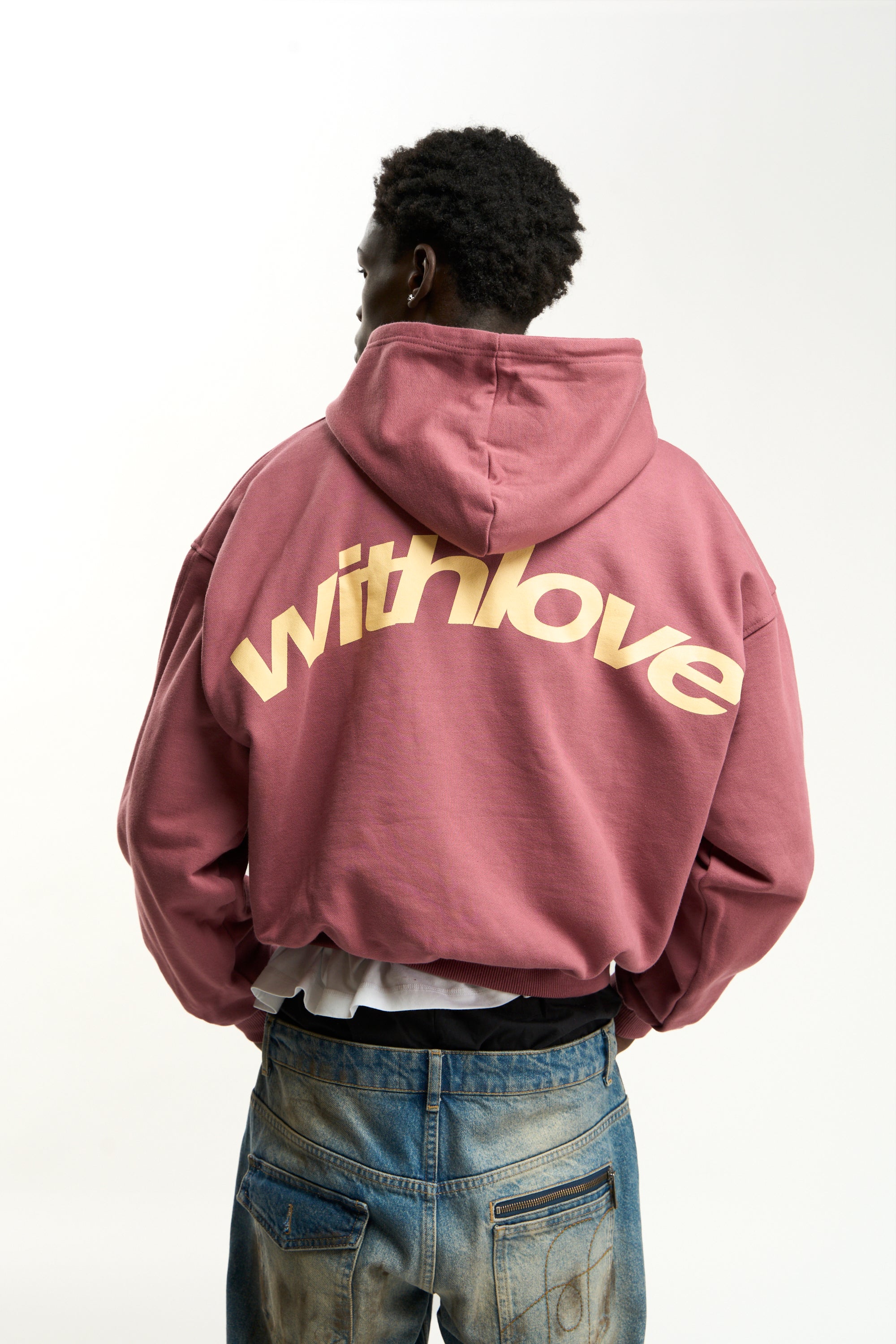 Sign Burgundy Hoodie