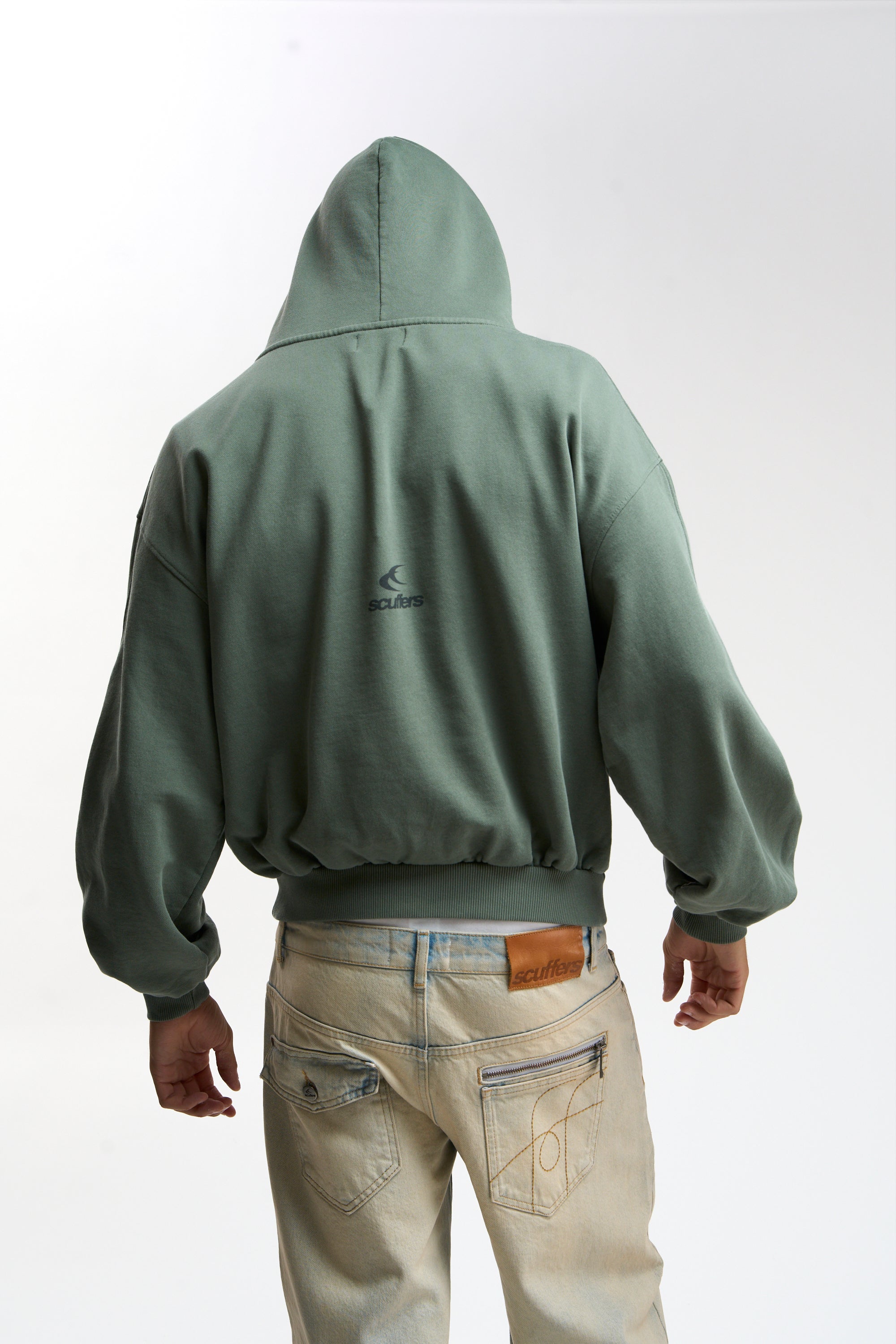 Raw Green Hoodie
