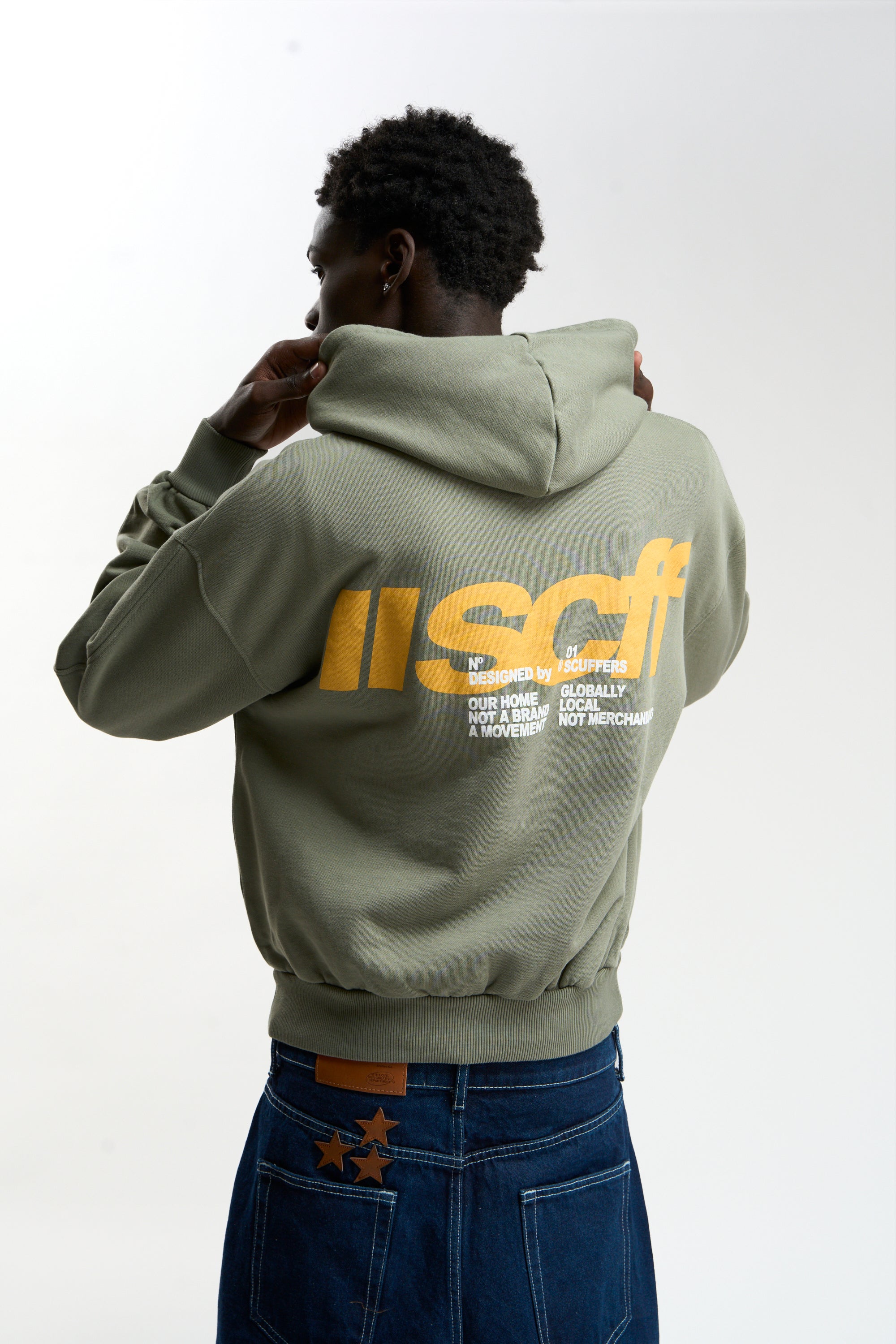 Globally Green Hoodie - Oversized Hoodie | Scuffers