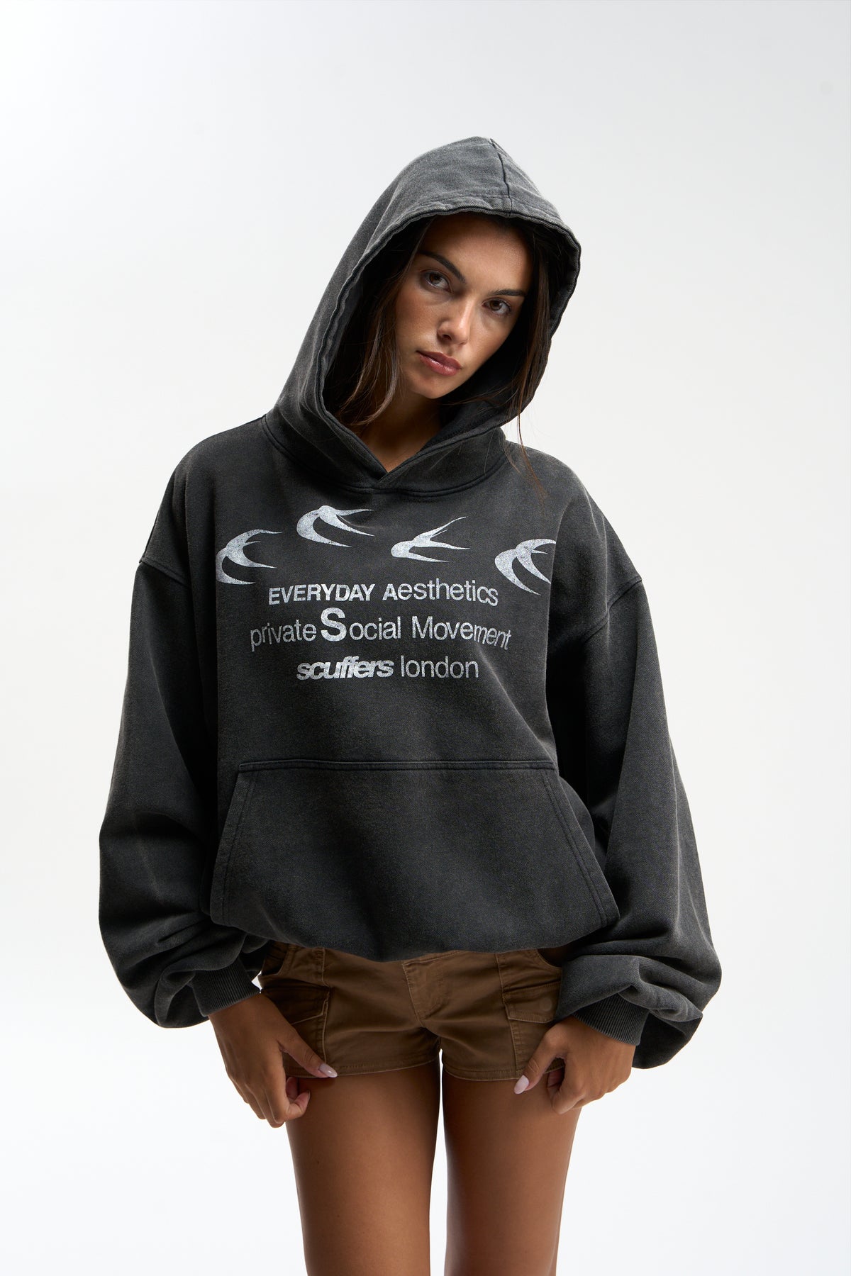 Fourfive Black Hoodie