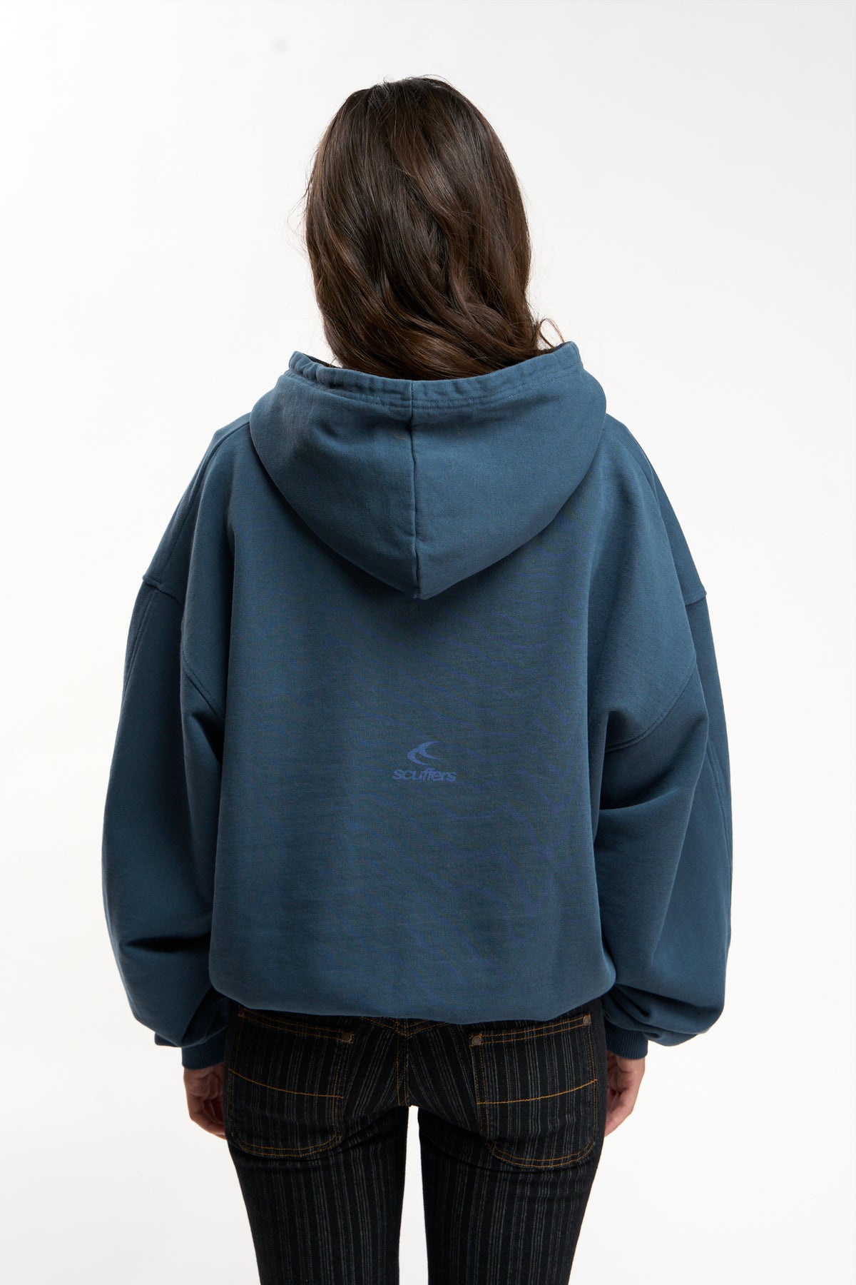 Raw Blue Hoodie