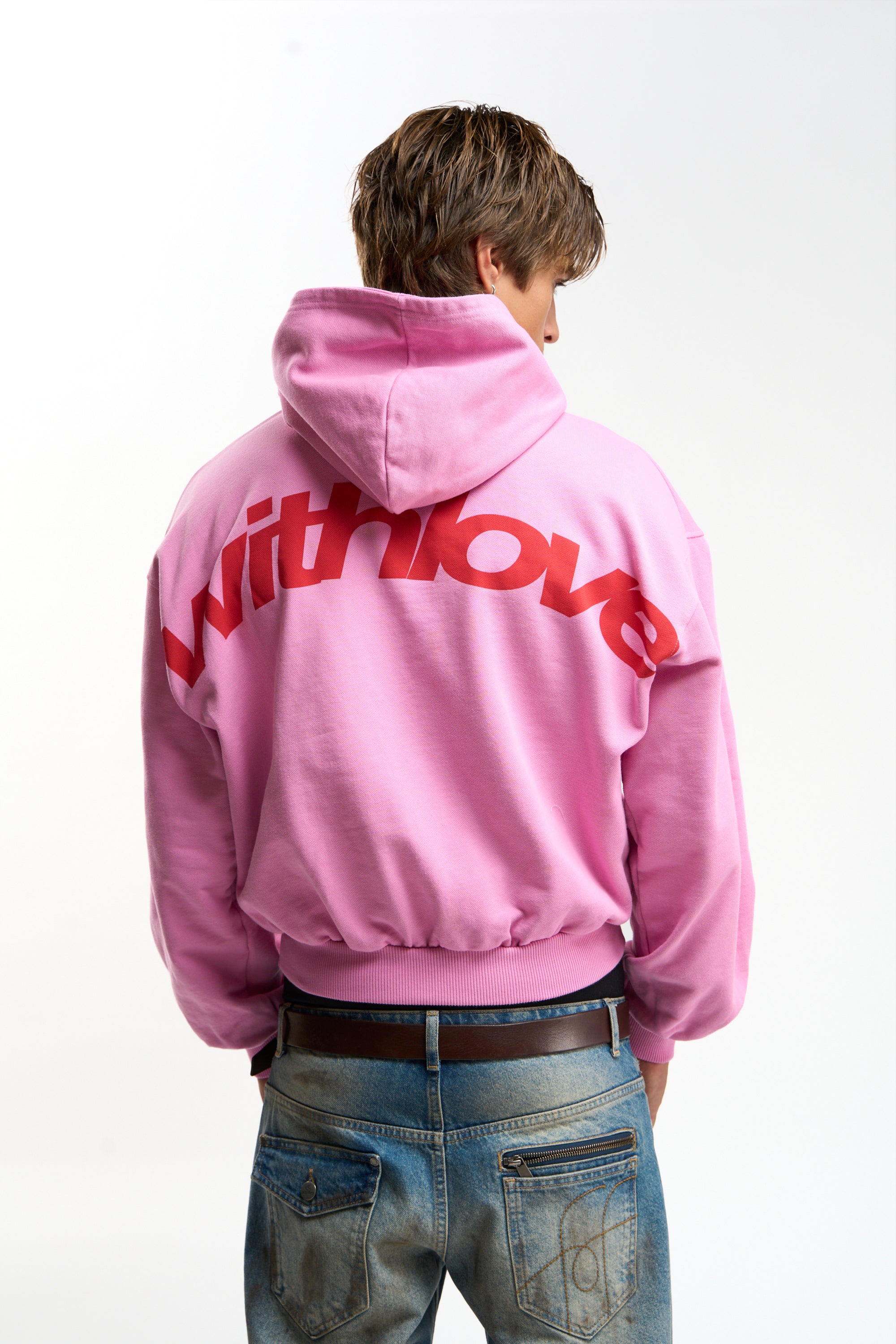 Sign Light Pink Hoodie