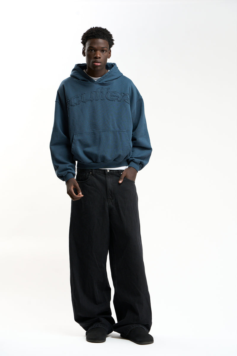 Raw Blue Hoodie