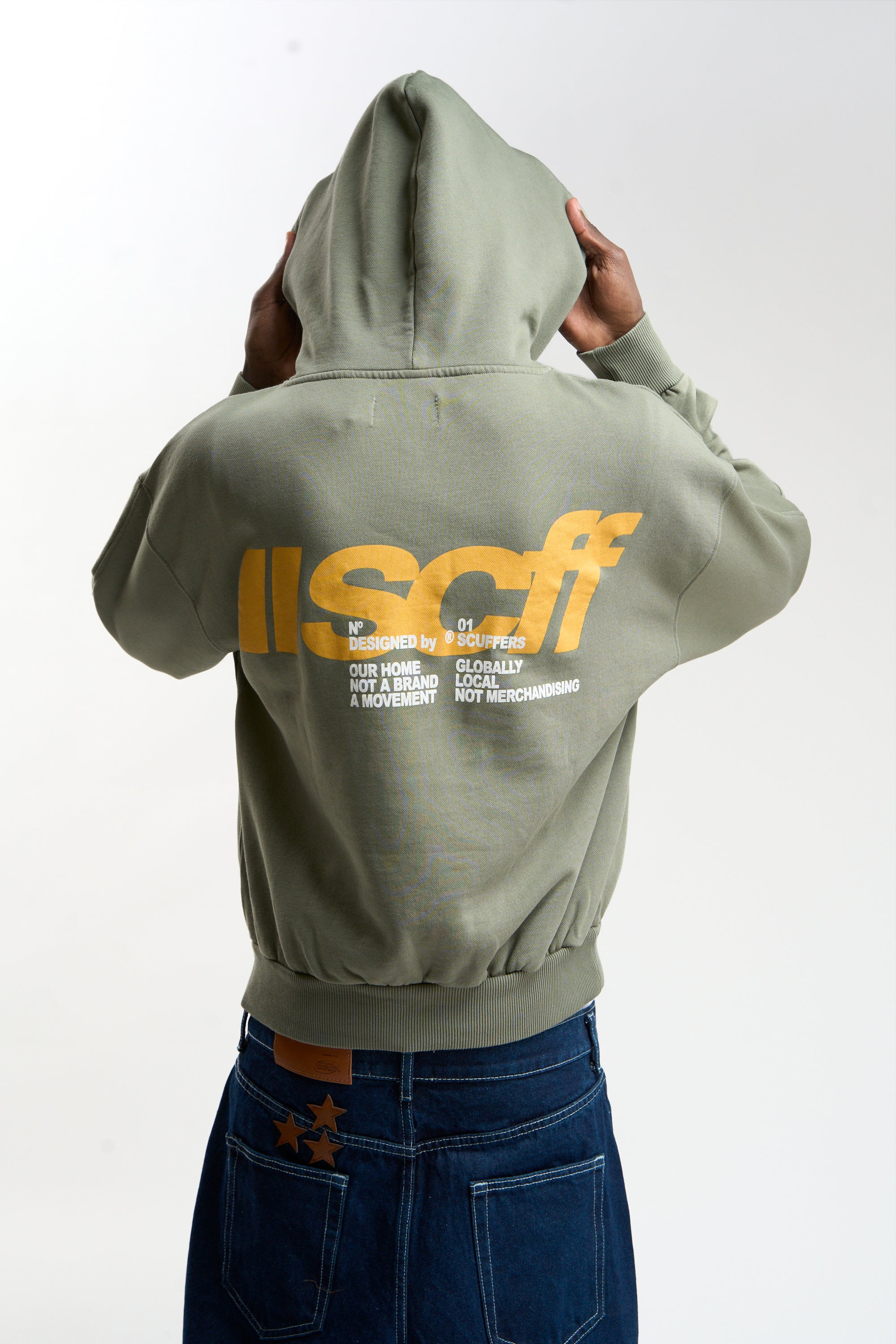 Globally Green Hoodie - Oversized Hoodie | Scuffers