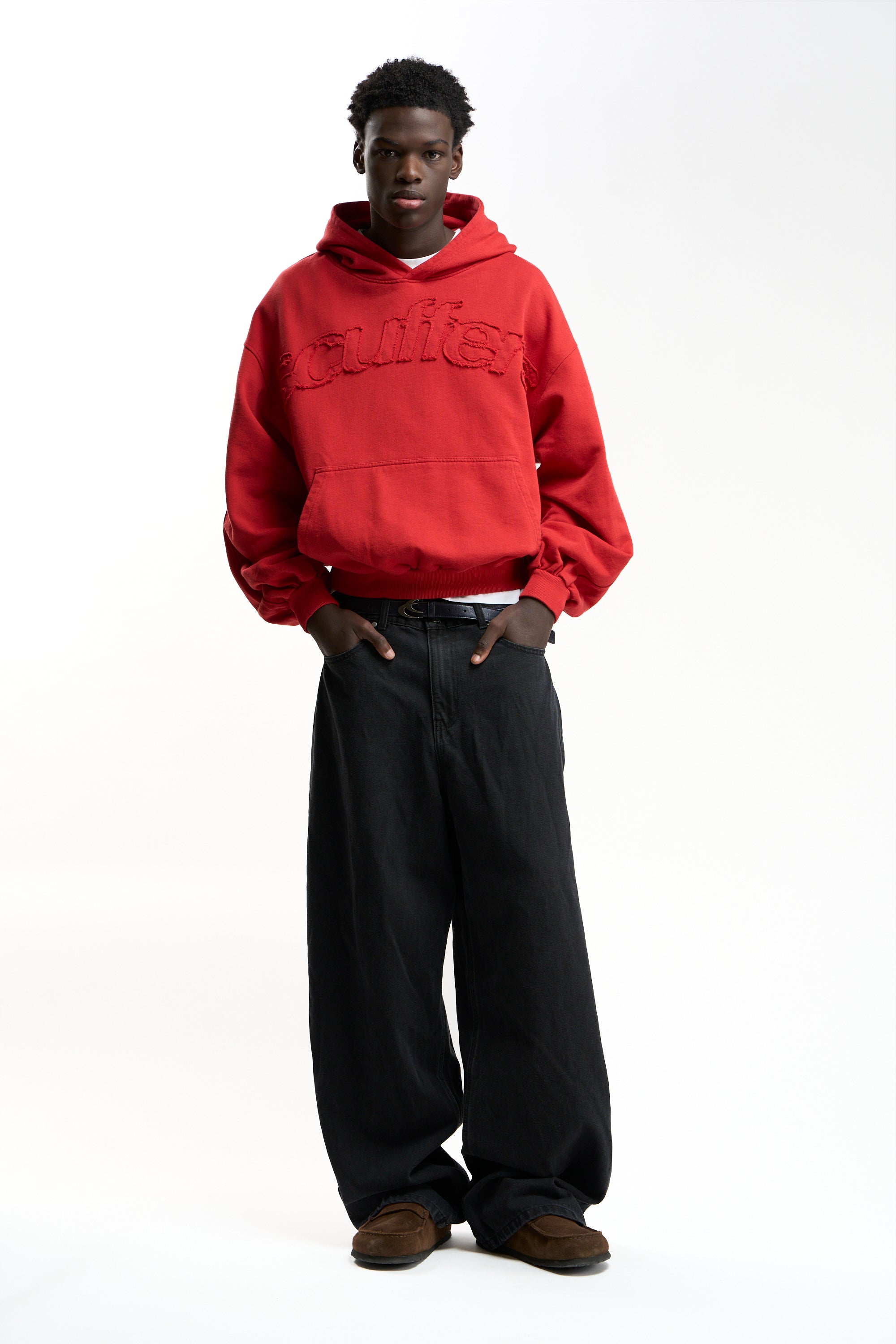Raw Red Hoodie