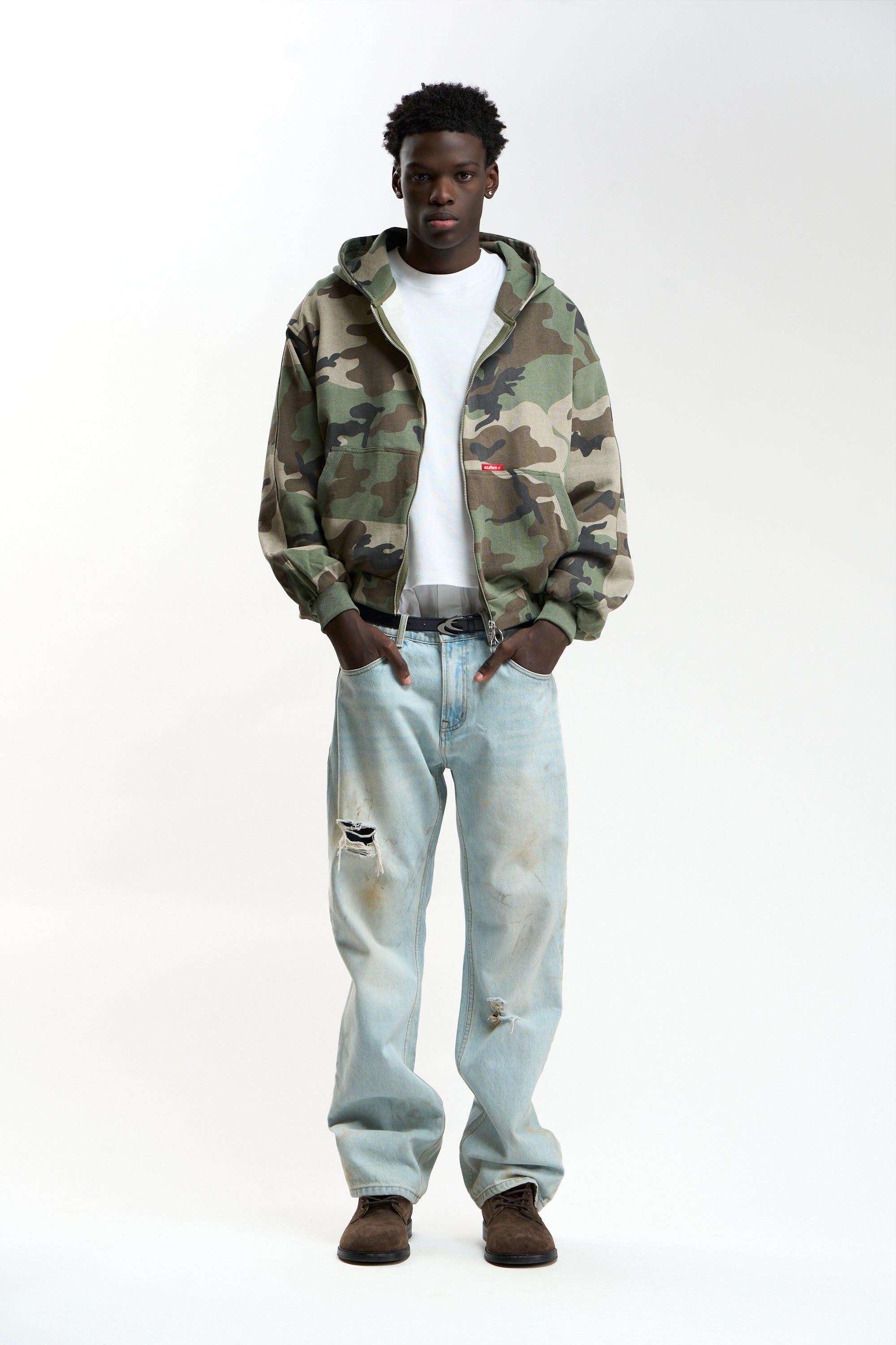 SCFF Camo Zipper