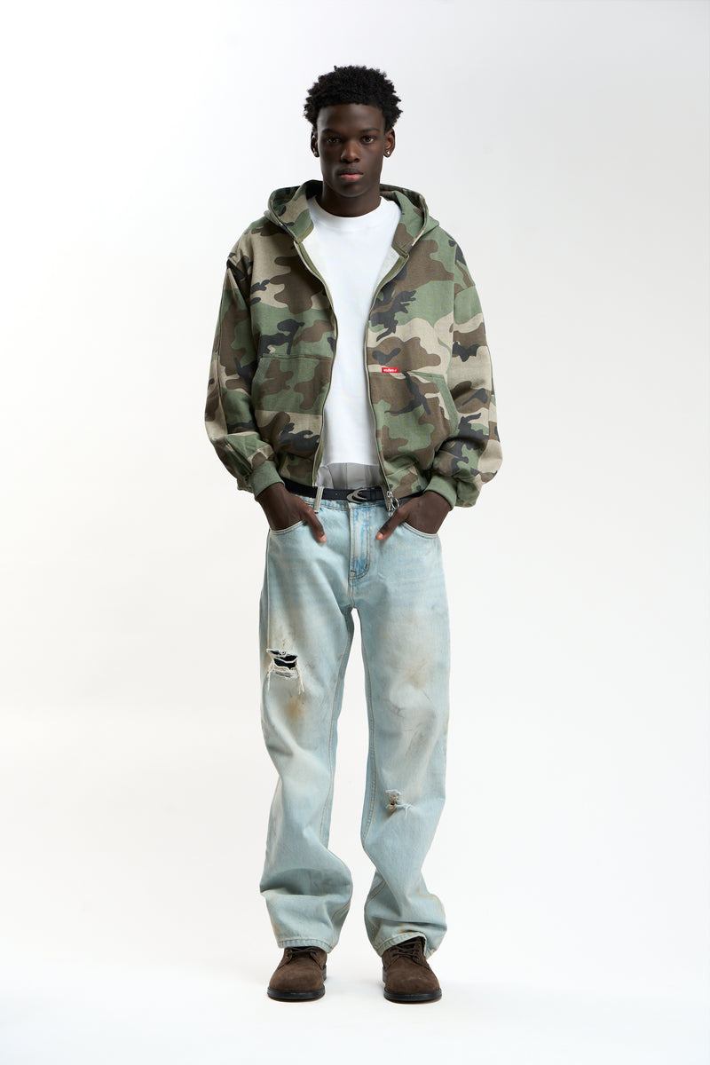 SCFF Camo Zipper