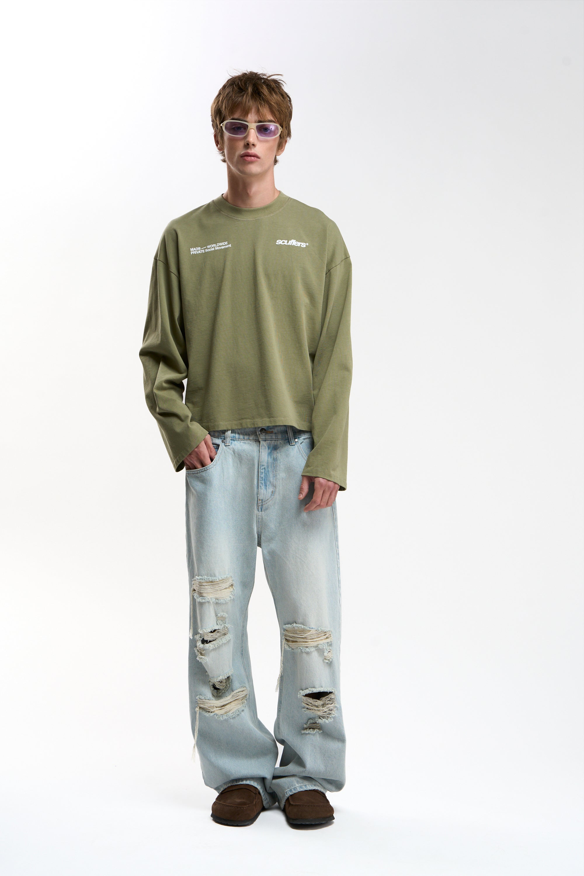 Worldwide Green Longsleeve