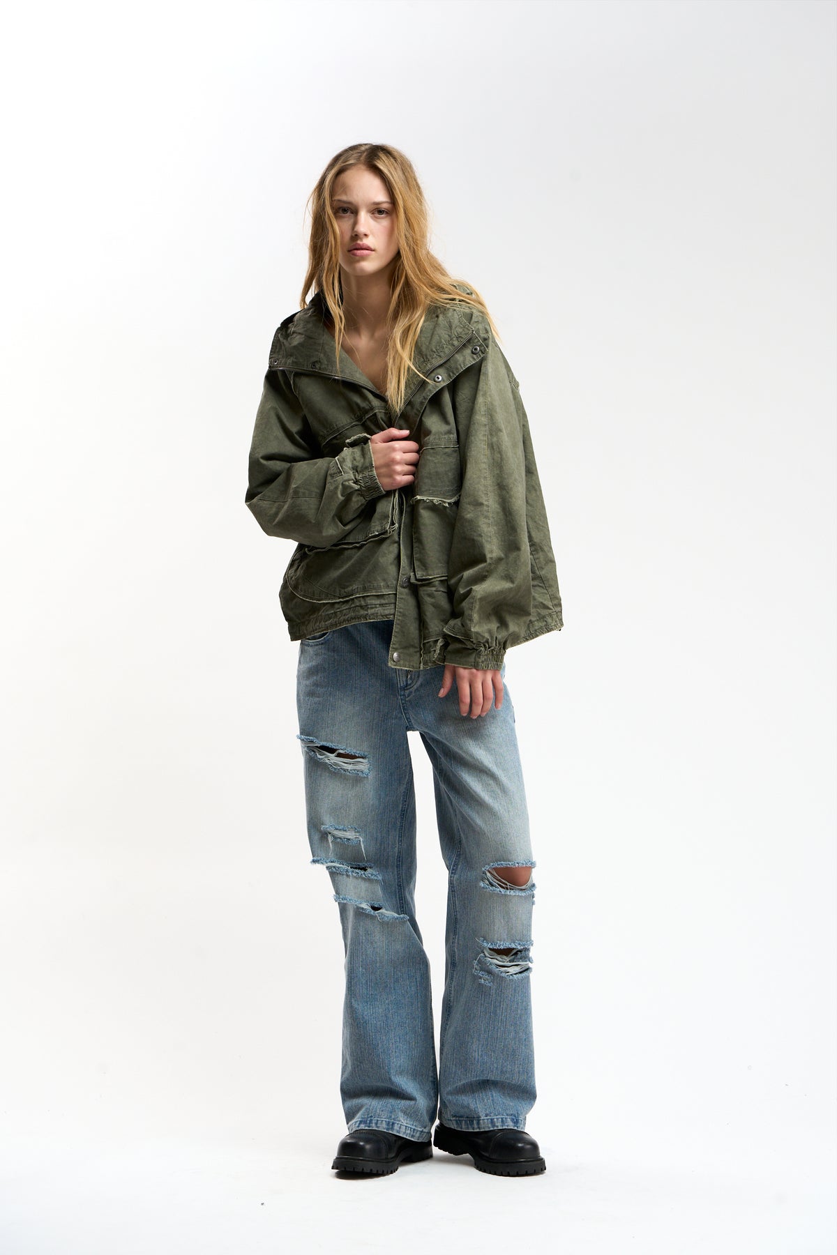 Artisan Green Windbreaker