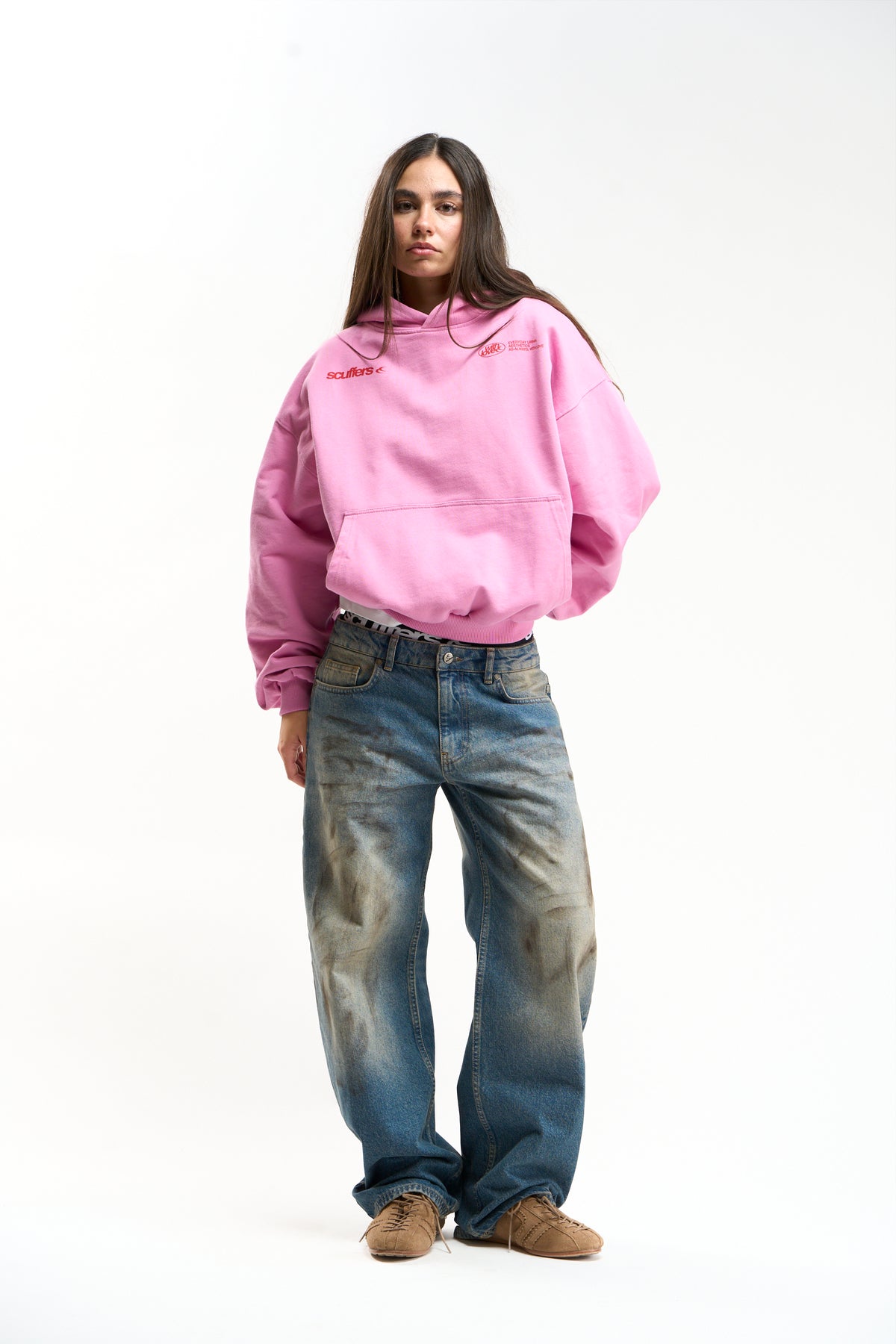 Sign Light Pink Hoodie