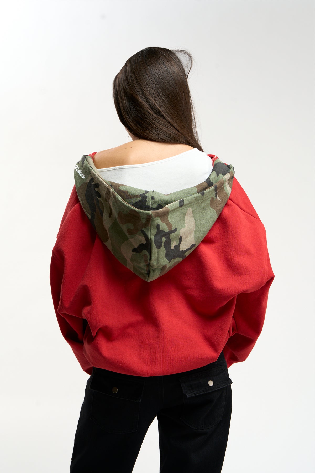 Mask Red Zipper