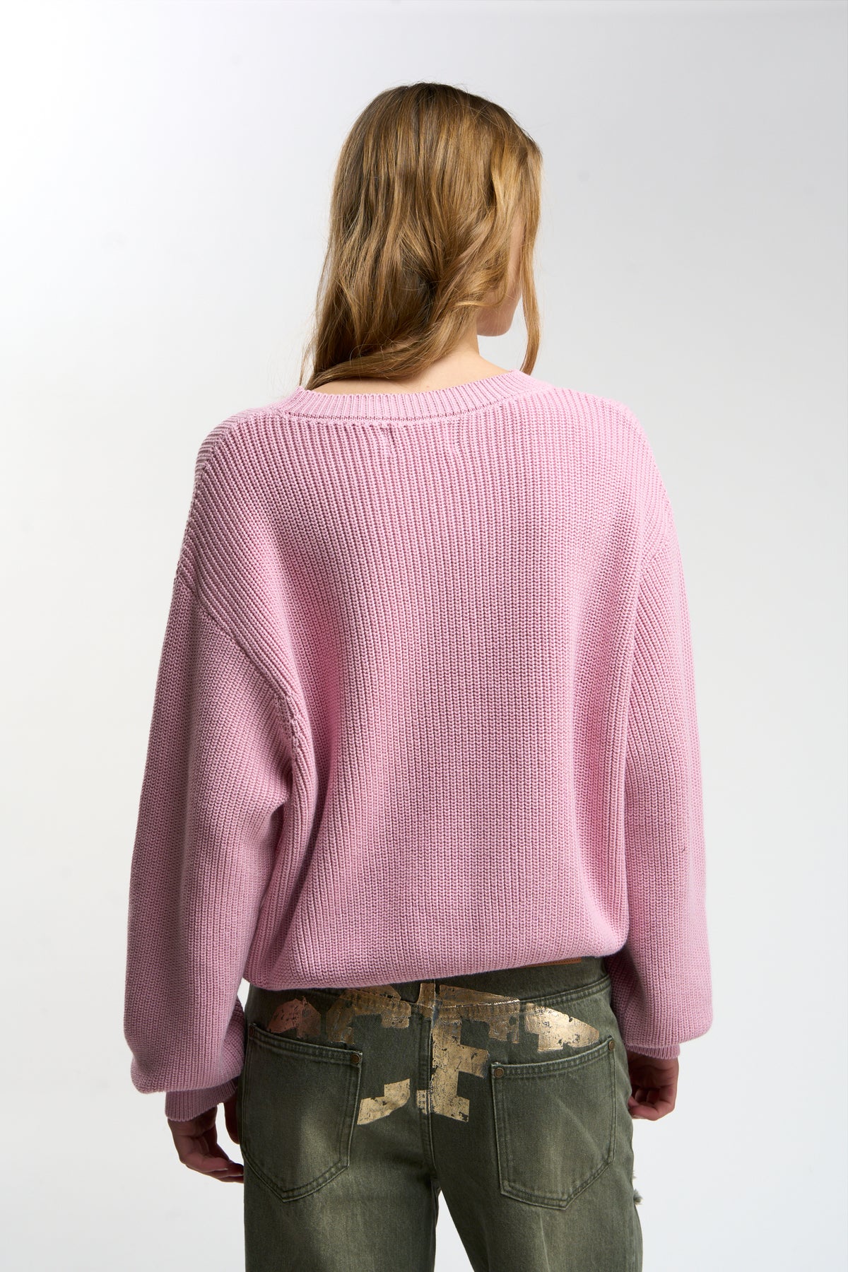 Metal Pink Knit
