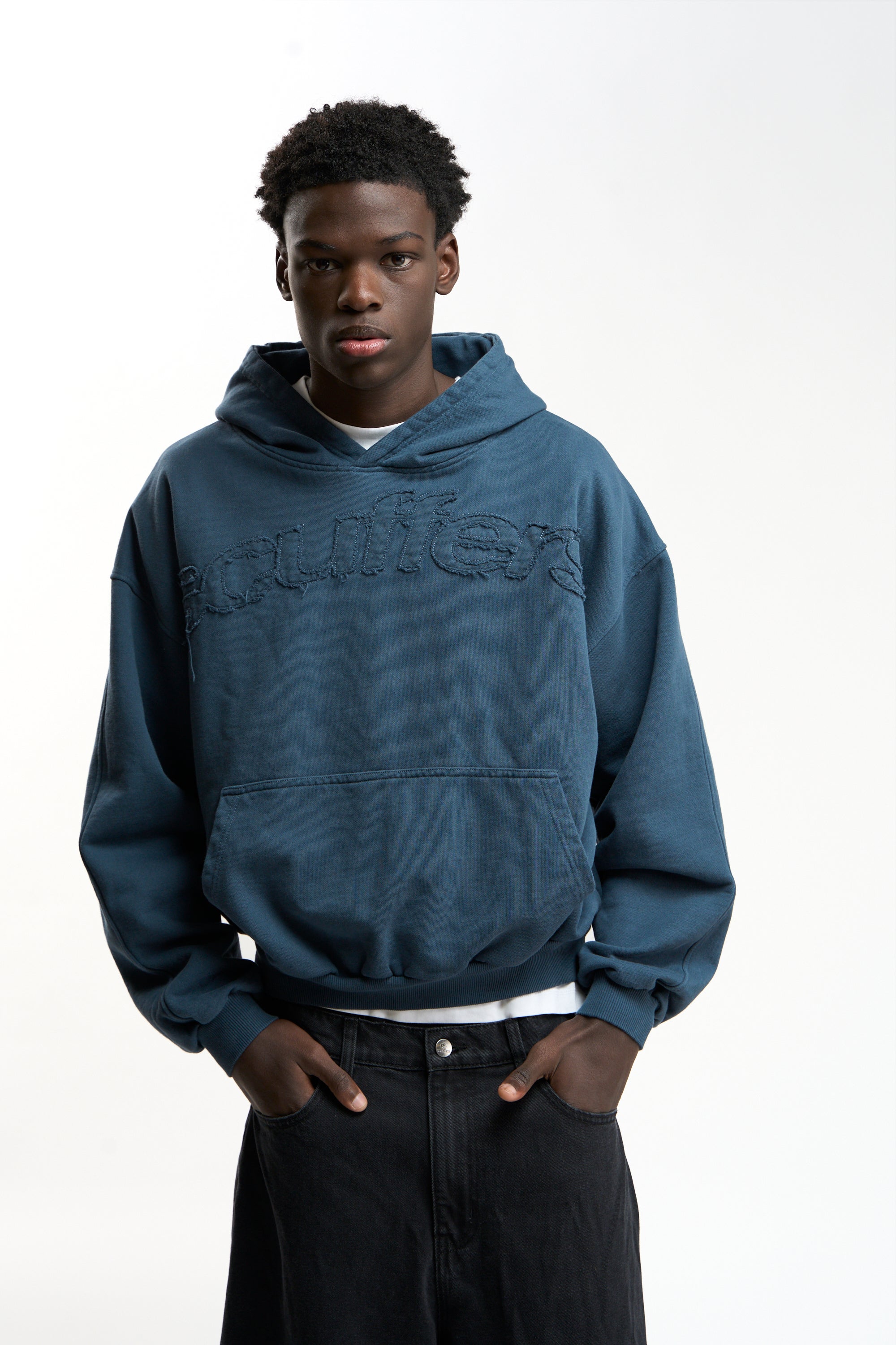 Raw Blue Hoodie