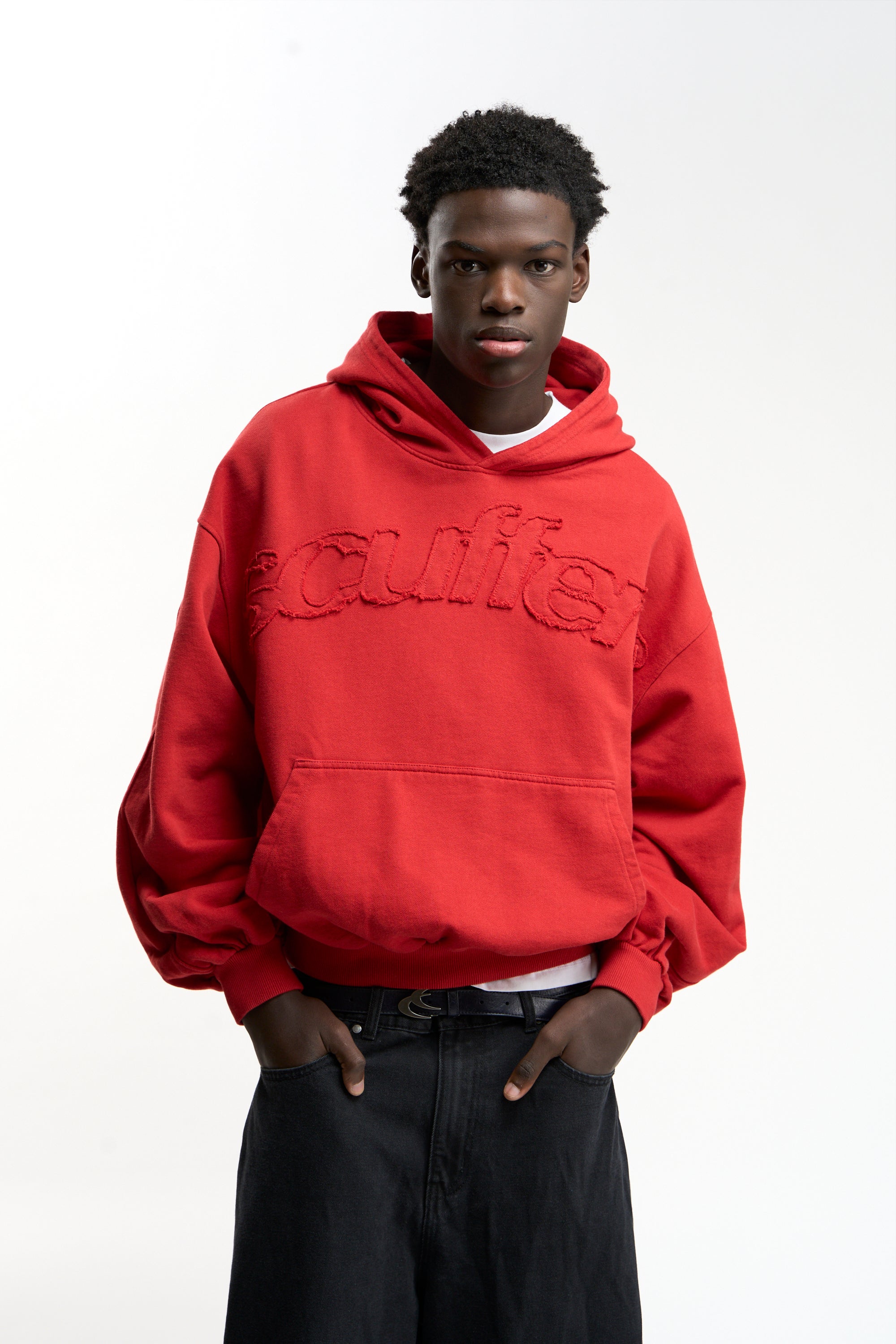 Raw Red Hoodie