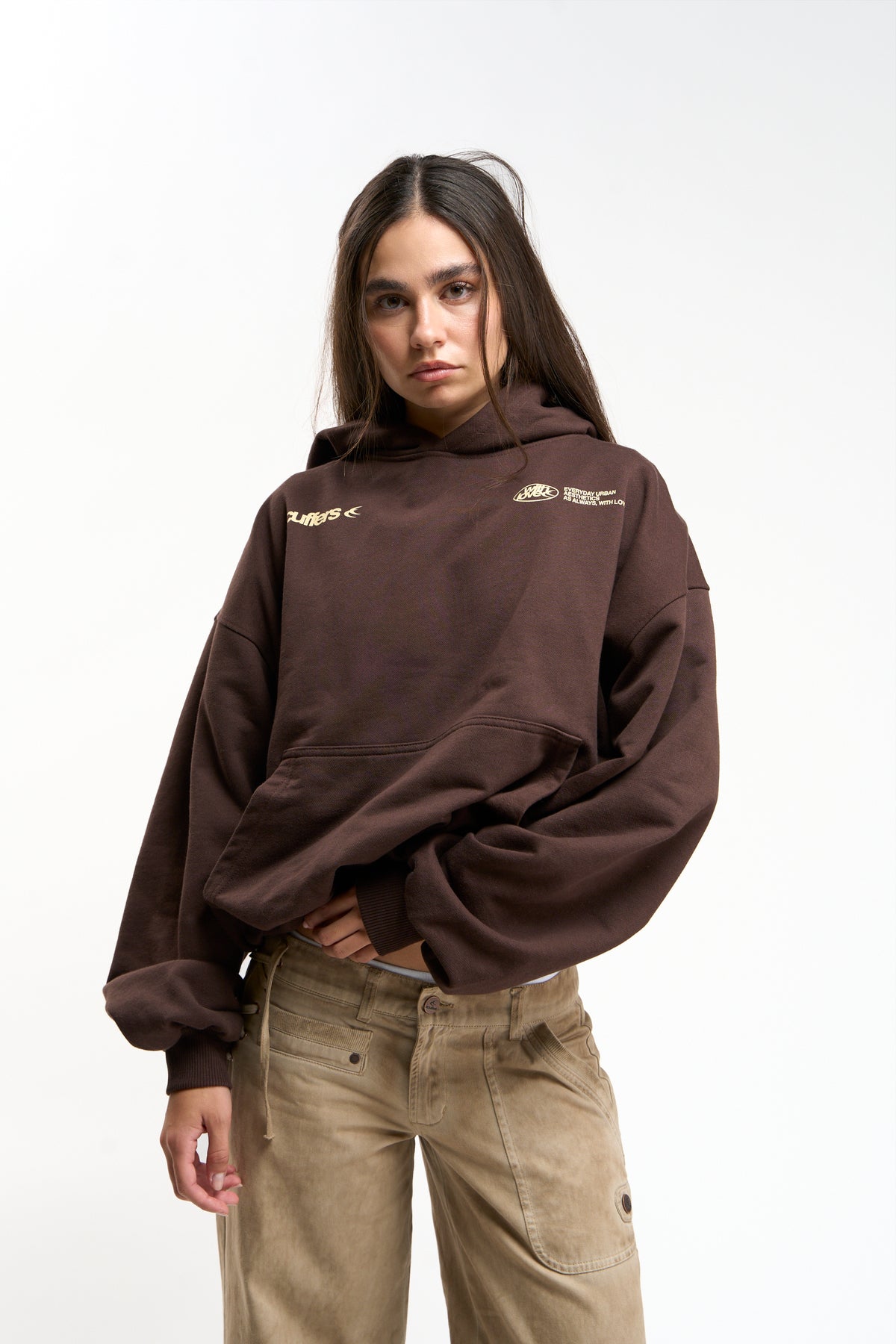 Sign Brown Hoodie
