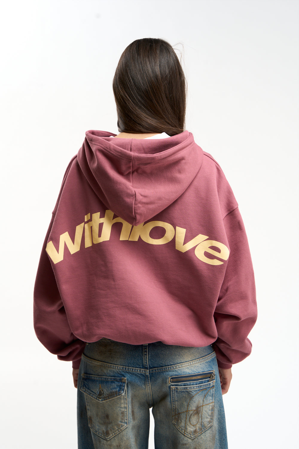 Sign Burgundy Hoodie