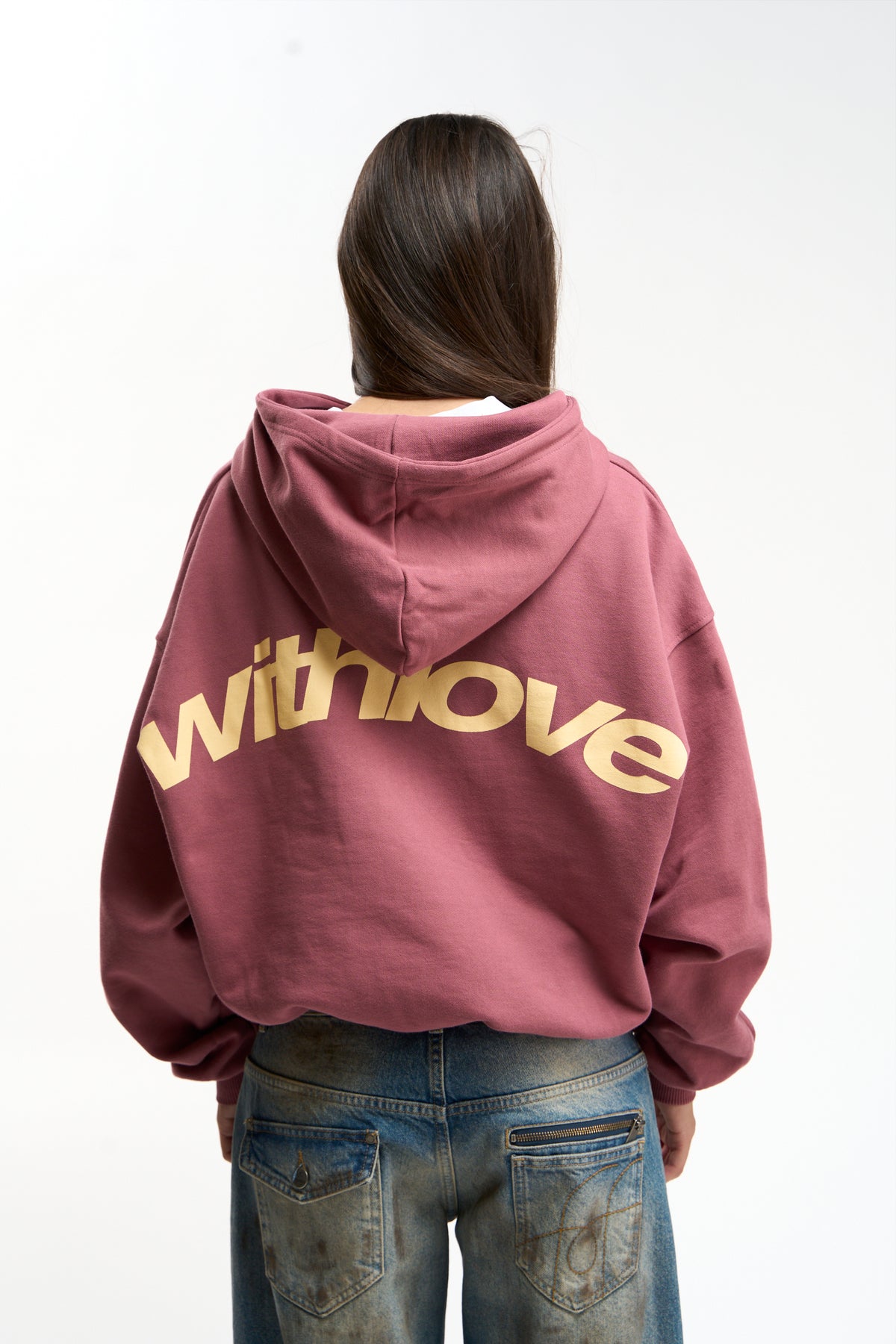 Sign Burgundy Hoodie