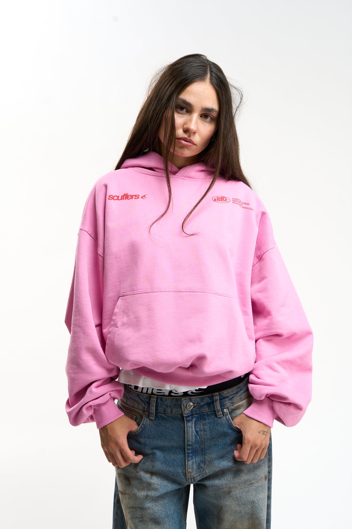 Sign Light Pink Hoodie