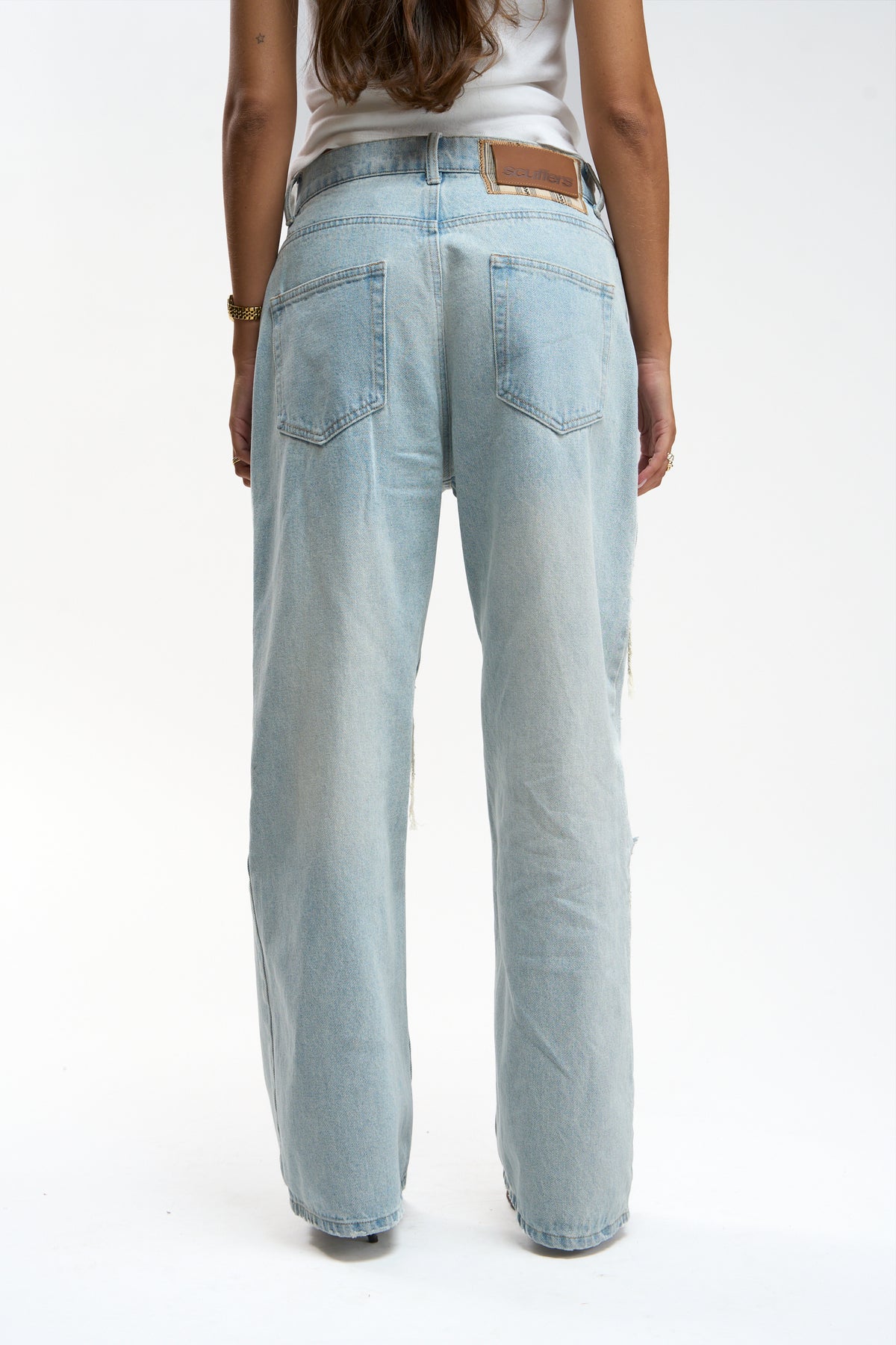 Shanghai Light Blue Pants