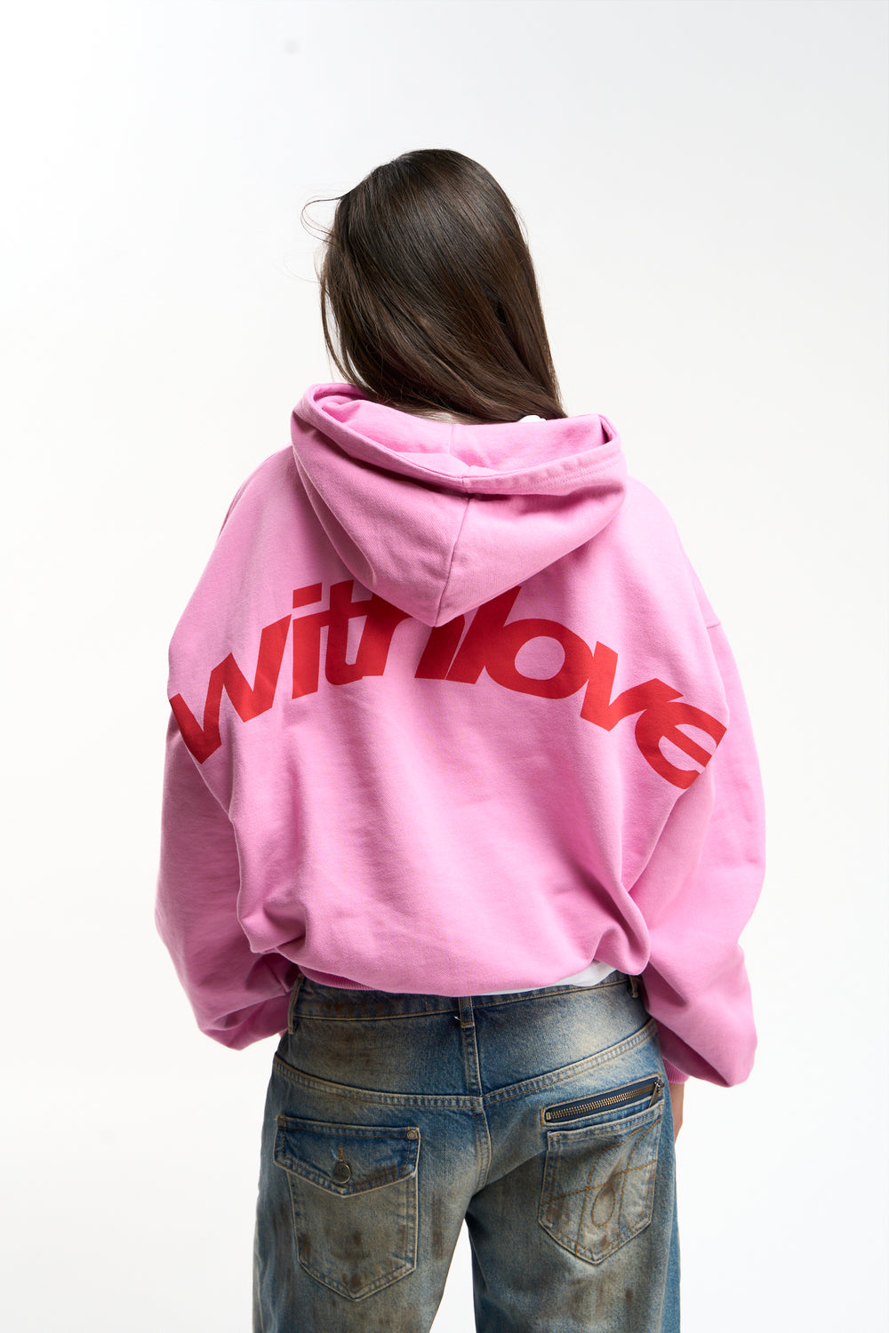 Sign Light Pink Hoodie